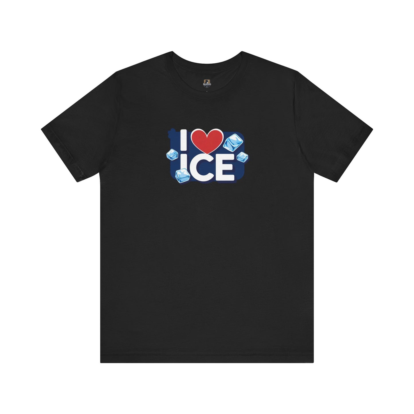 I Love Ice - Cool Unisex Jersey Tee, Fun Summer Casual Wear, Unique Gift for Ice Lovers, Cute Graphic T-Shirt, Festival Fashion