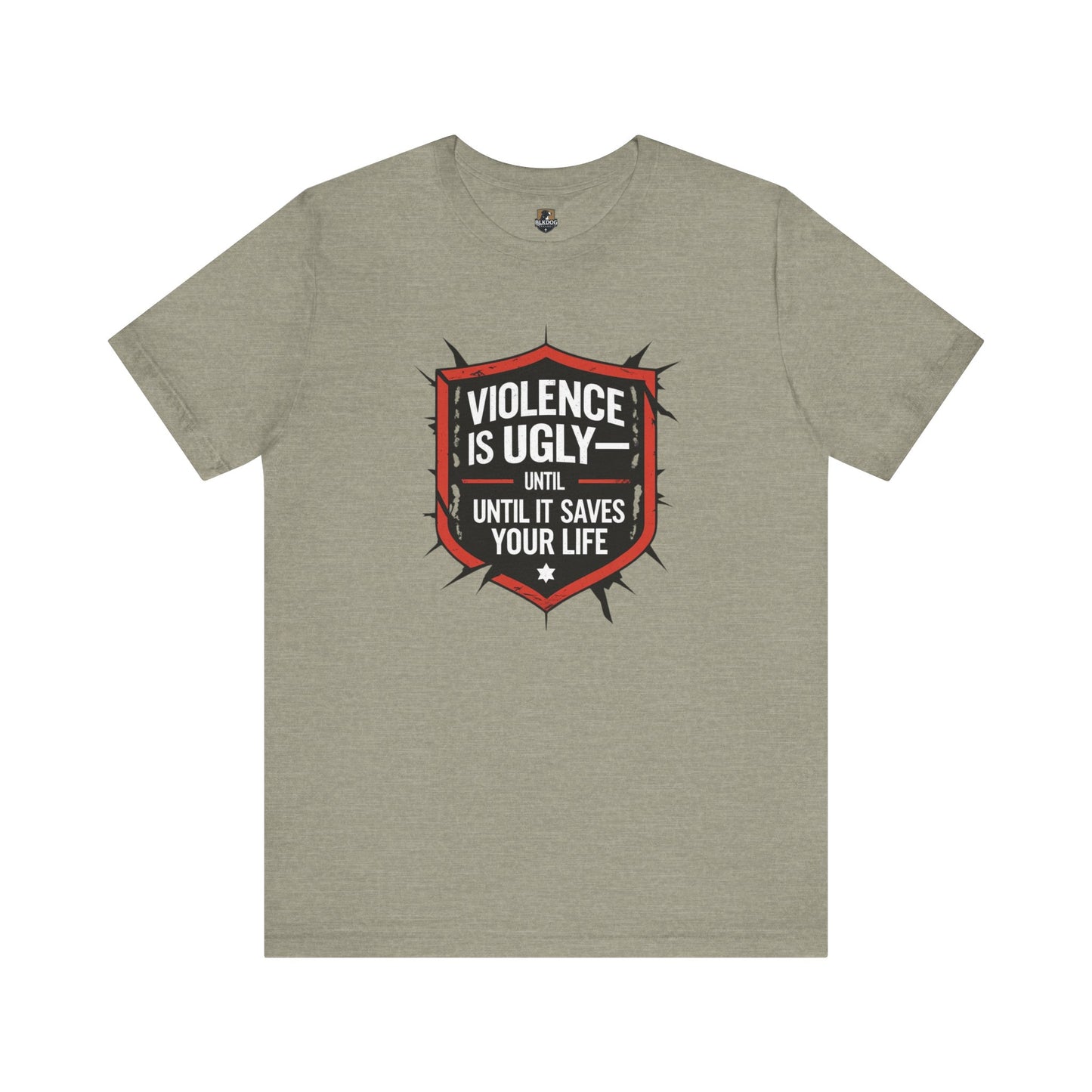 Violence is Ugly Tee, Unisex Graphic Tee, Awareness Shirt, Casual Everyday Wear, Gift for Activists, Motivational Apparel