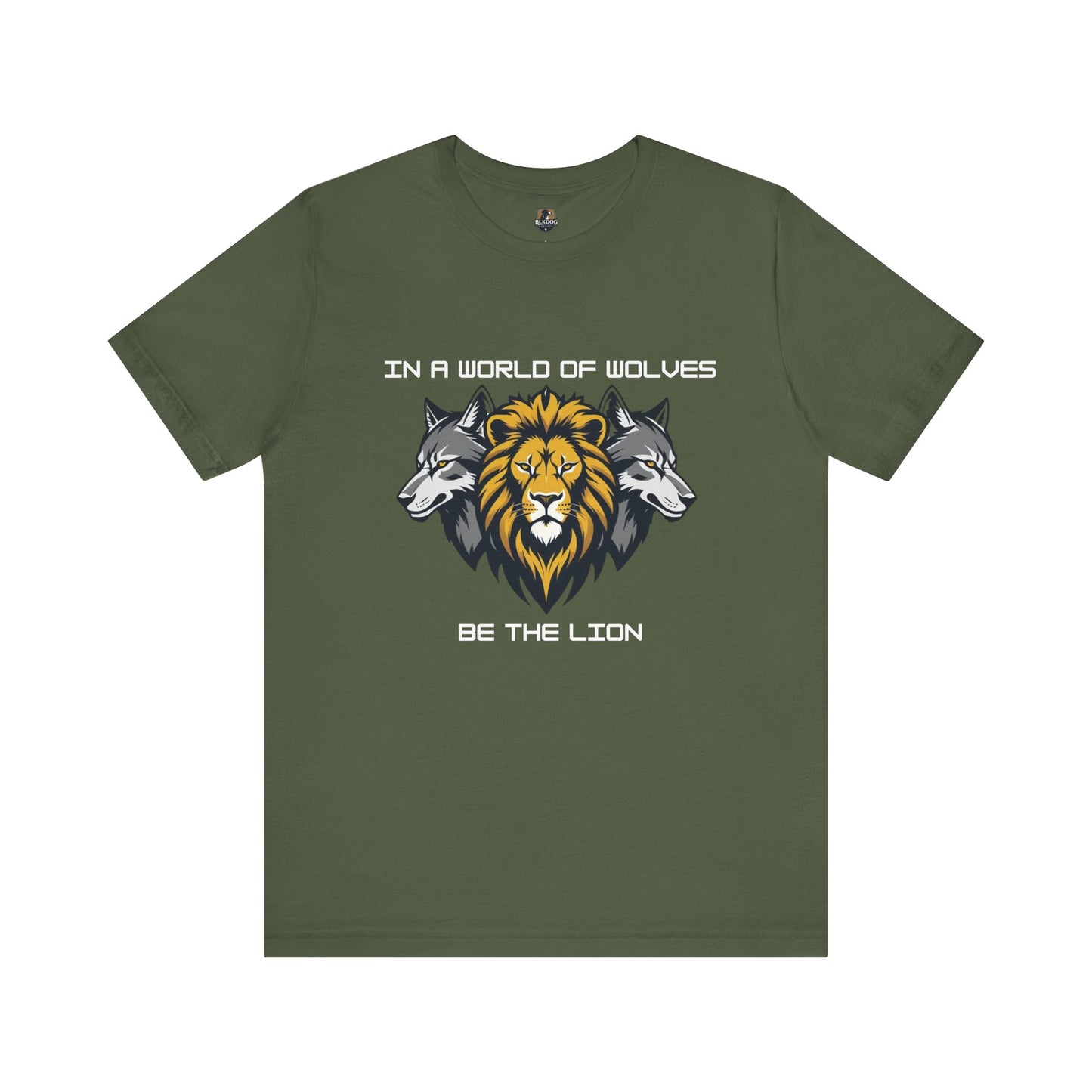 Lion Spirit Unisex Tee | Be The Lion | Motivational T-Shirt, Inspirational Shirt, Gift for Animal Lovers, Empowerment Wear, Birthday Gift