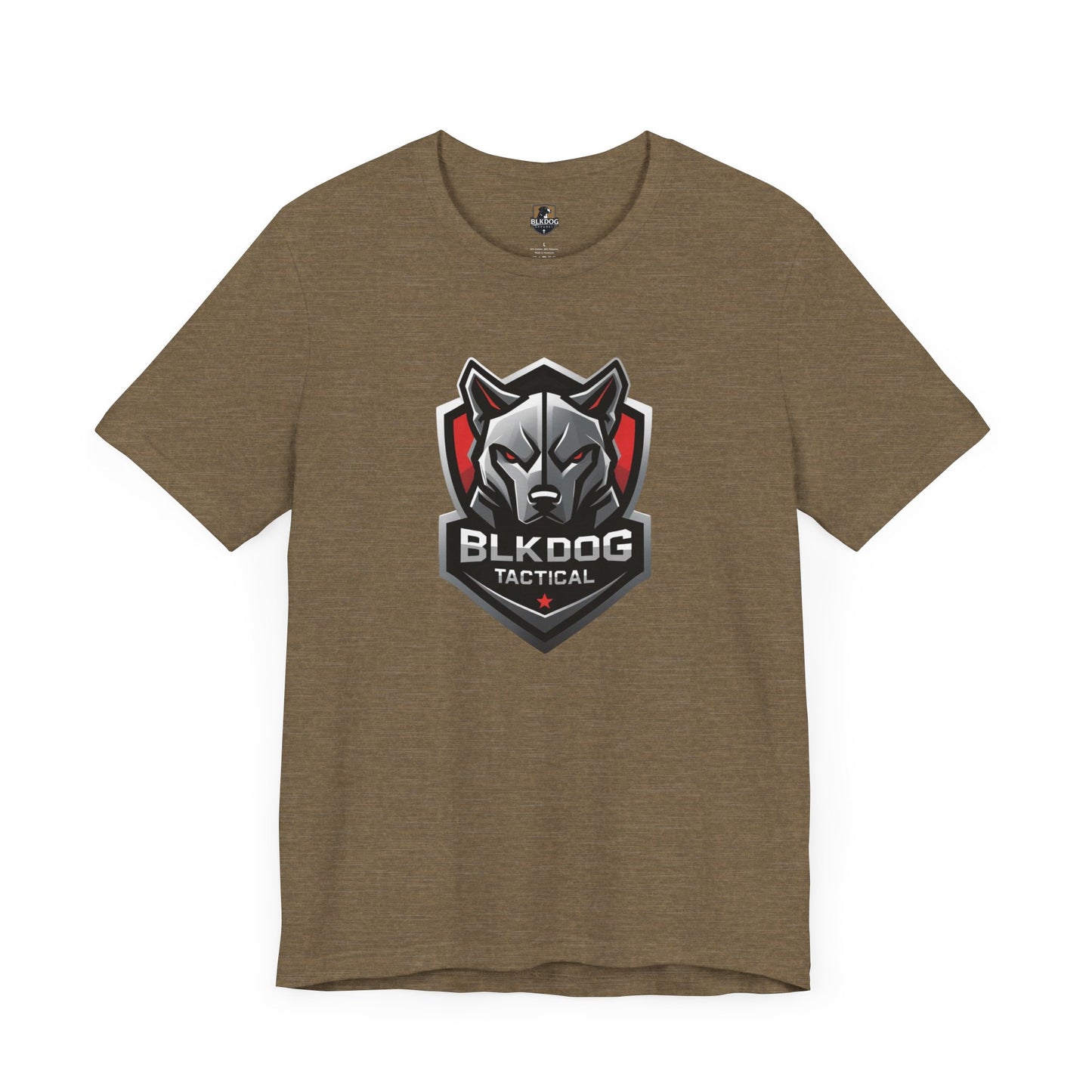 BLKDOG Tactical Unisex Tee - Casual Wear, Sports Apparel, Gift for Him/Her, Gamer T-Shirt, Everyday Comfort
