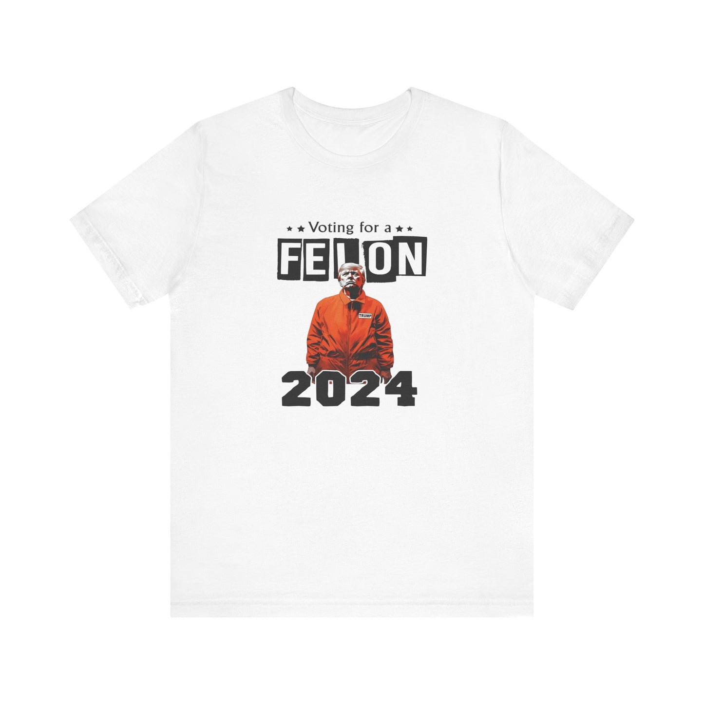 Trump - Orange Jumpsuit - Trump24 - Unisex Jersey Short Sleeve Tee