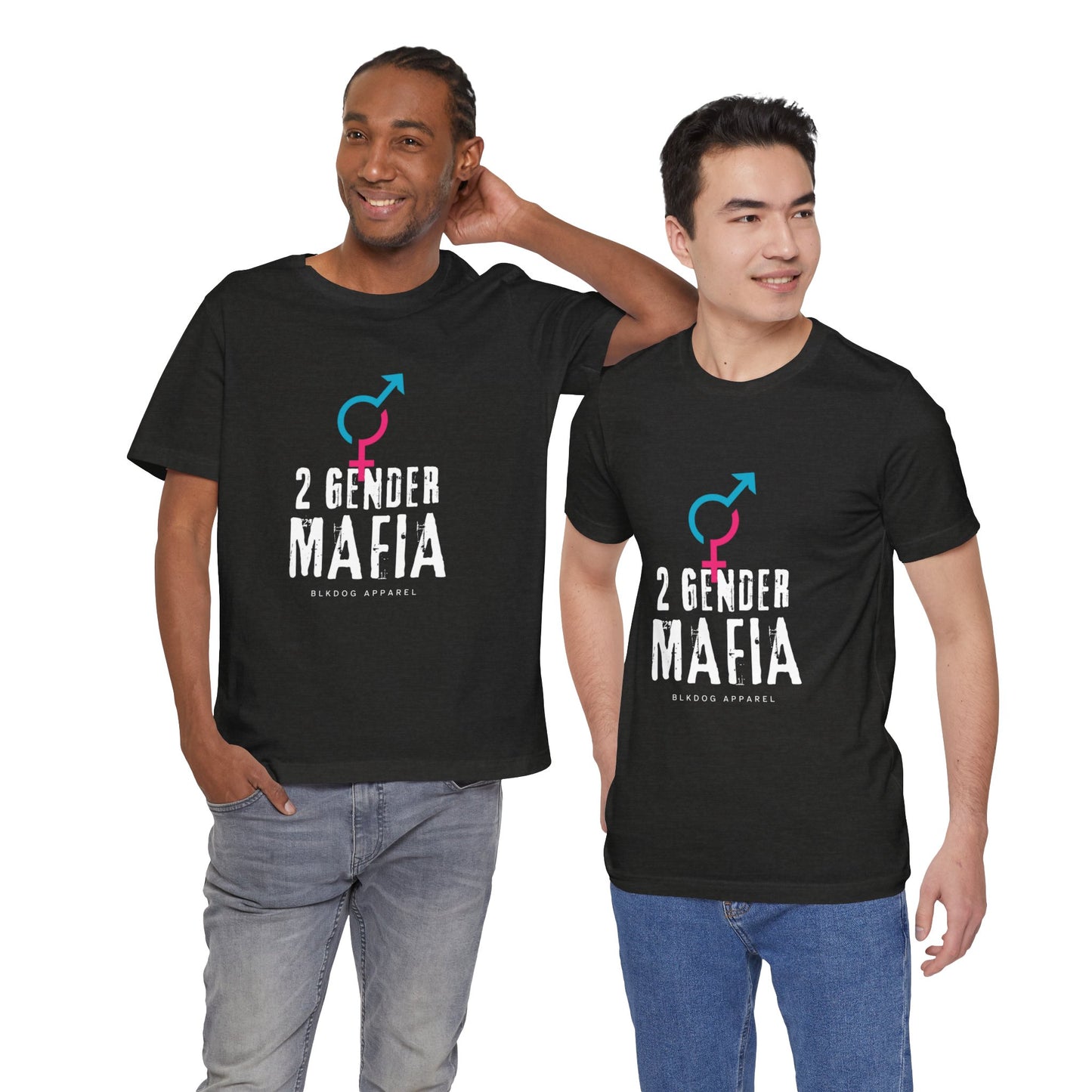 2 Gender Mafia - Unisex Jersey Short Sleeve Tee