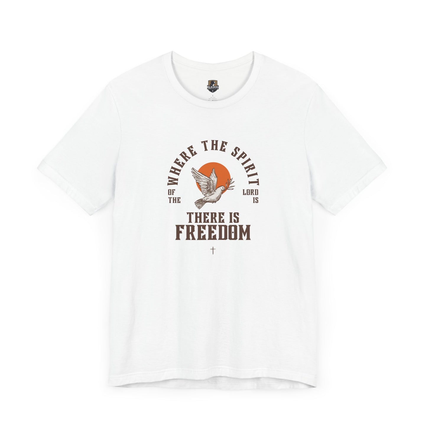 Religious Graphic Tee, Christian T-Shirt, Spirit of the Lord, Bible Quote Shirt, Faith Apparel, Religious Gift for Him/Her