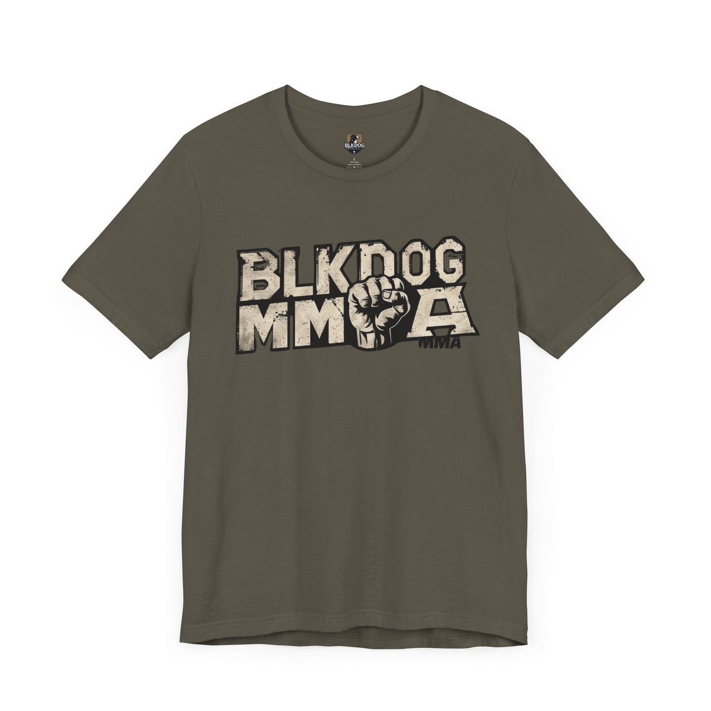 BLKDOG MMA Unisex Jersey Short Sleeve Tee - Comfortable & Stylish Martial Arts Apparel
