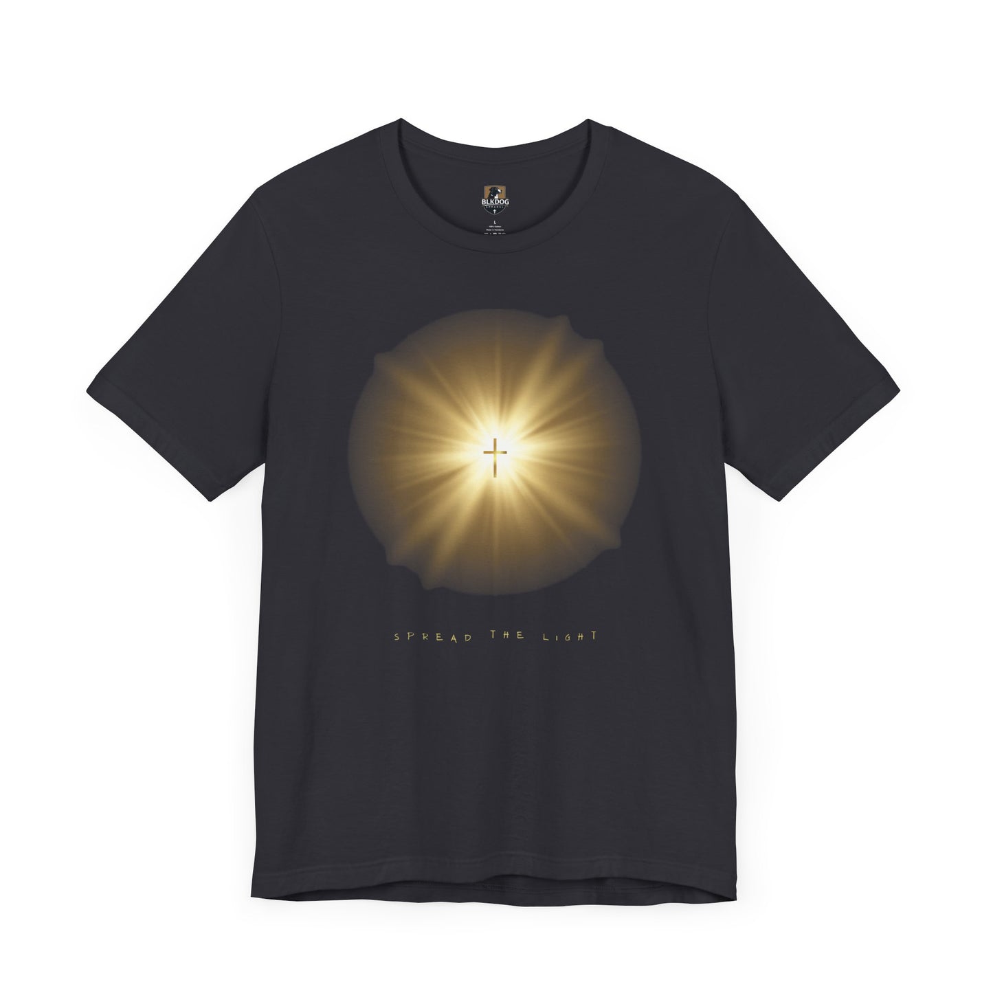 Faith Tee, Christian T-Shirt, Spread the Light Shirt, Religious Top, Unisex Jersey Tee