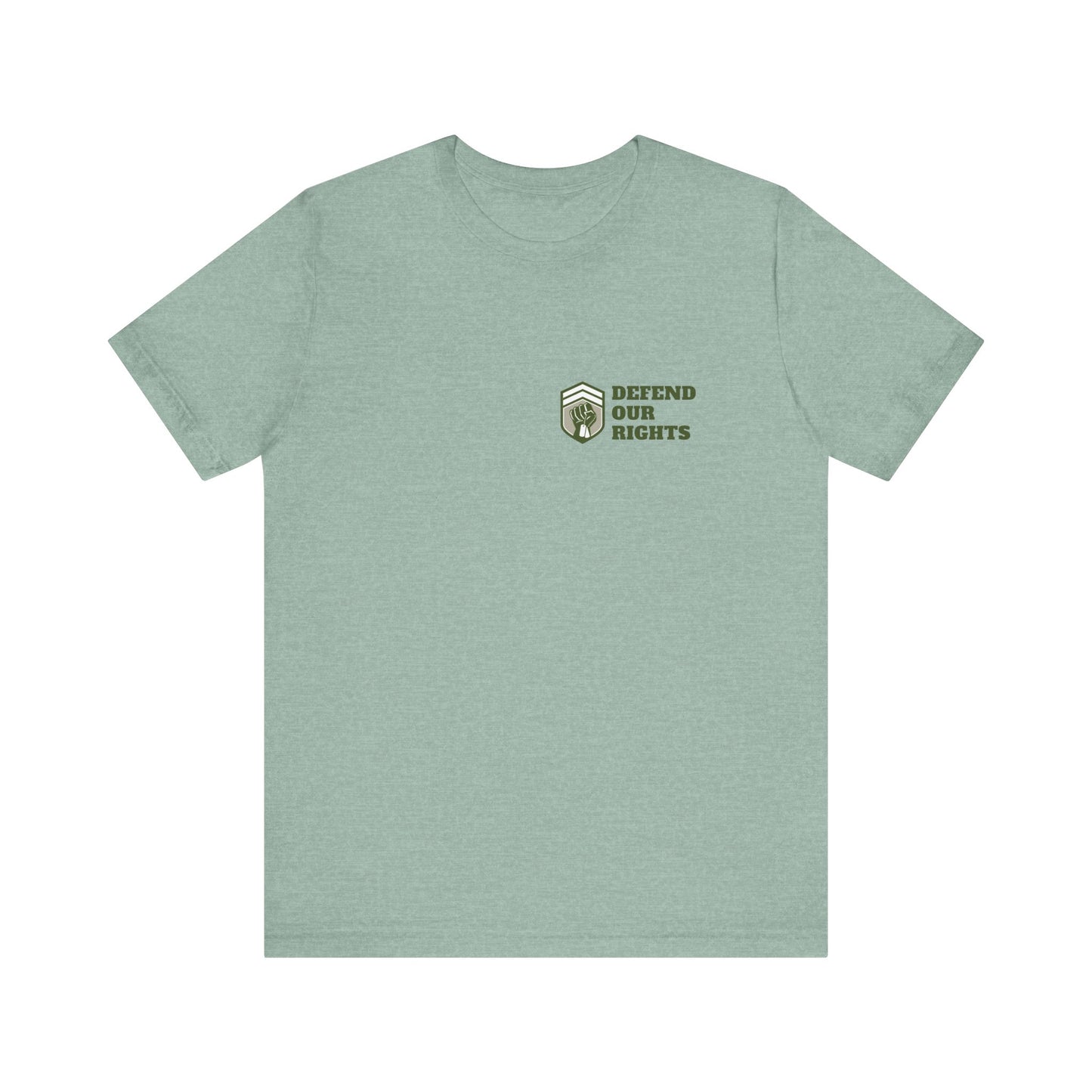 Activist Tee, Protest Shirt, Political Rights Apparel, Social Justice Top, Civil Rights T-Shirt, Defend Our Rights