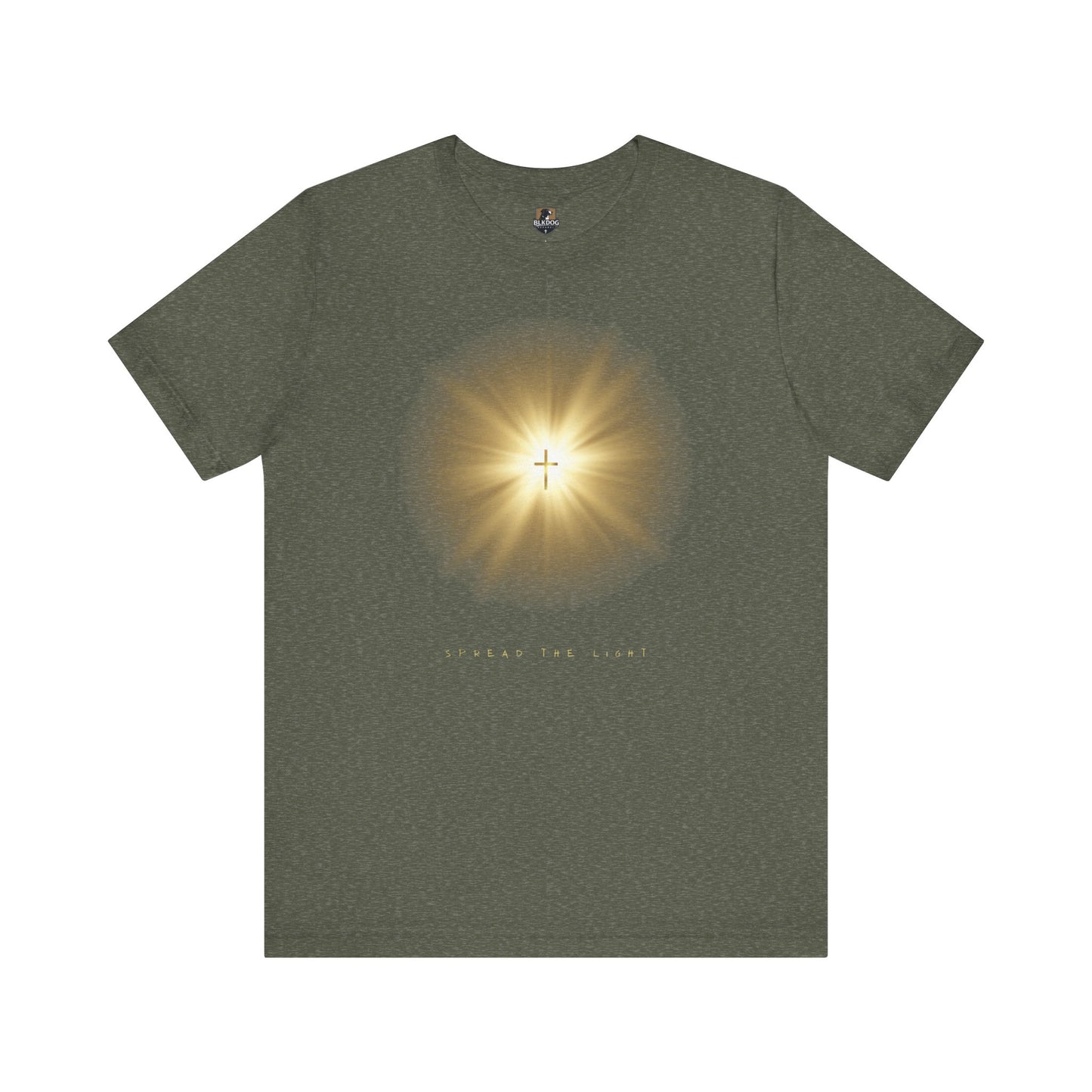 Faith Tee, Christian T-Shirt, Spread the Light Shirt, Religious Top, Unisex Jersey Tee