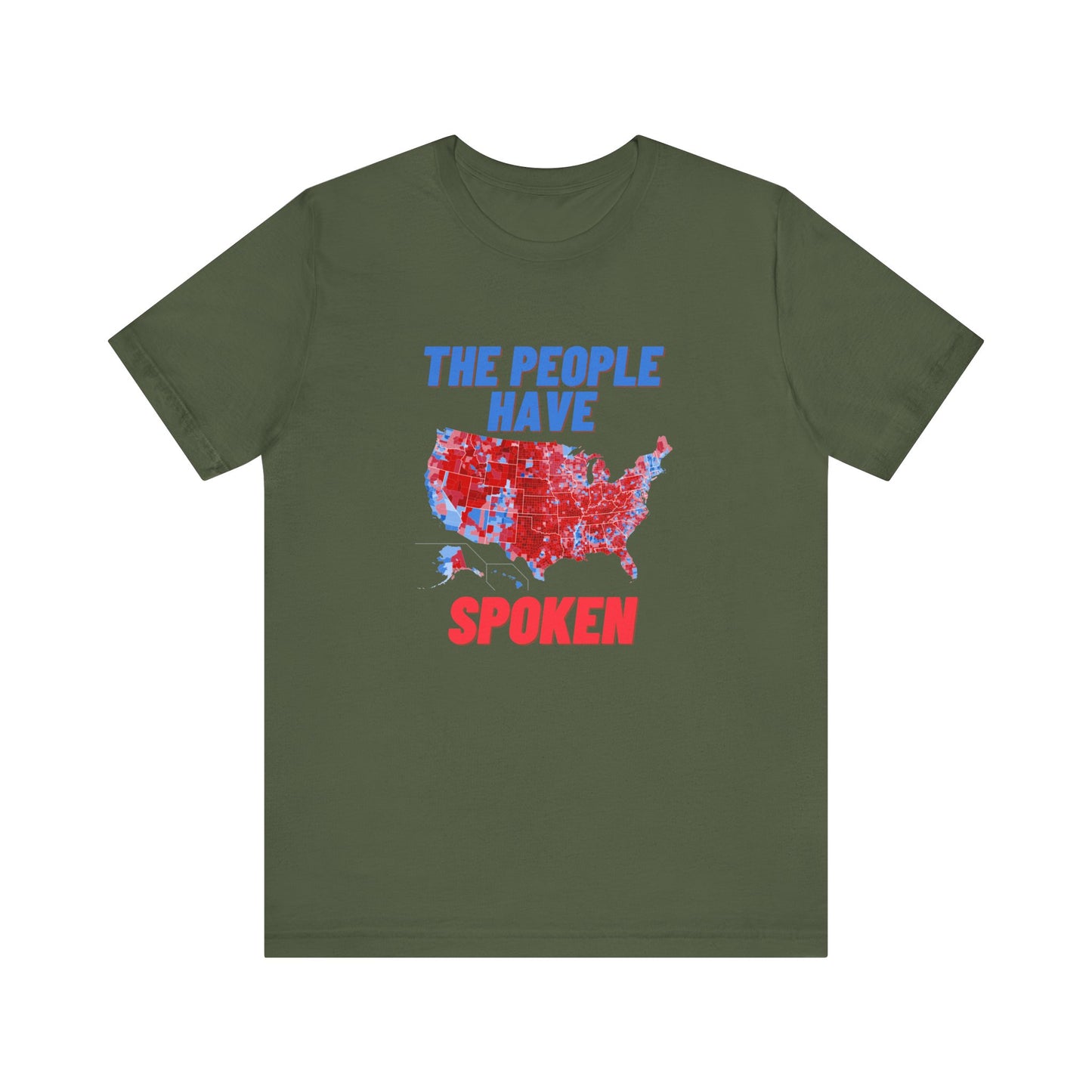Political Statement Tee, Election Results T-Shirt, American Democracy Shirt, Patriotic Graphic Top, Activist Apparel