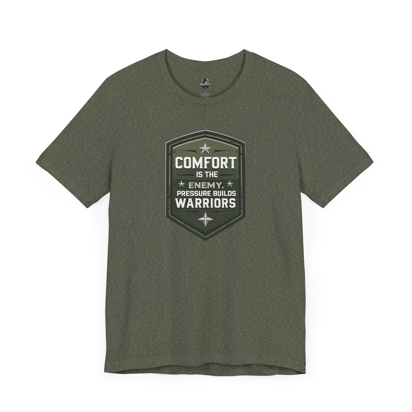 Warriors Motivational Tee: Empowering Unisex Jersey Short Sleeve Shirt, Fitness Apparel, Daily Wear, Gift for Athletes, Inspirational Outfit