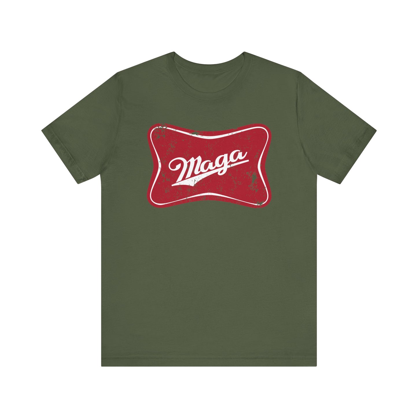 Trump - MAGA - Miller Logo - Unisex Jersey Short Sleeve Tee