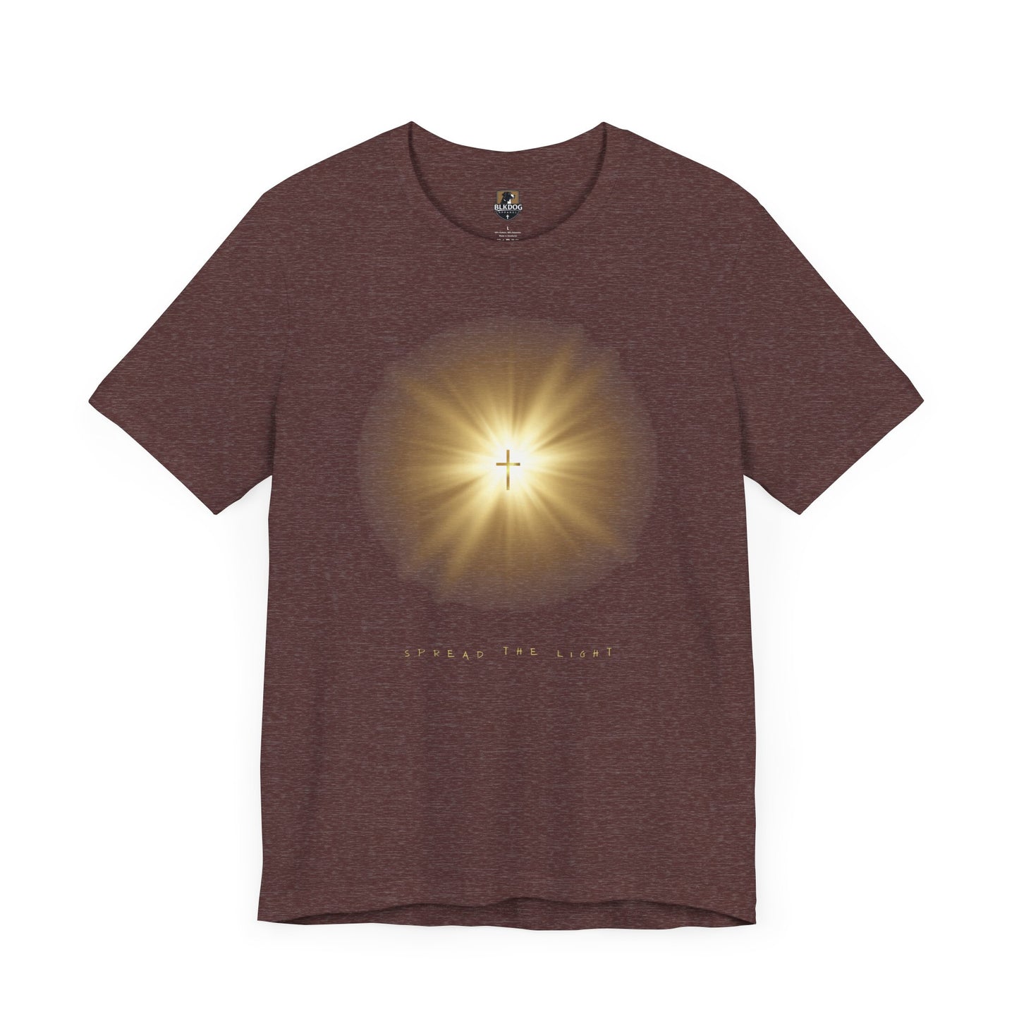 Faith Tee, Christian T-Shirt, Spread the Light Shirt, Religious Top, Unisex Jersey Tee