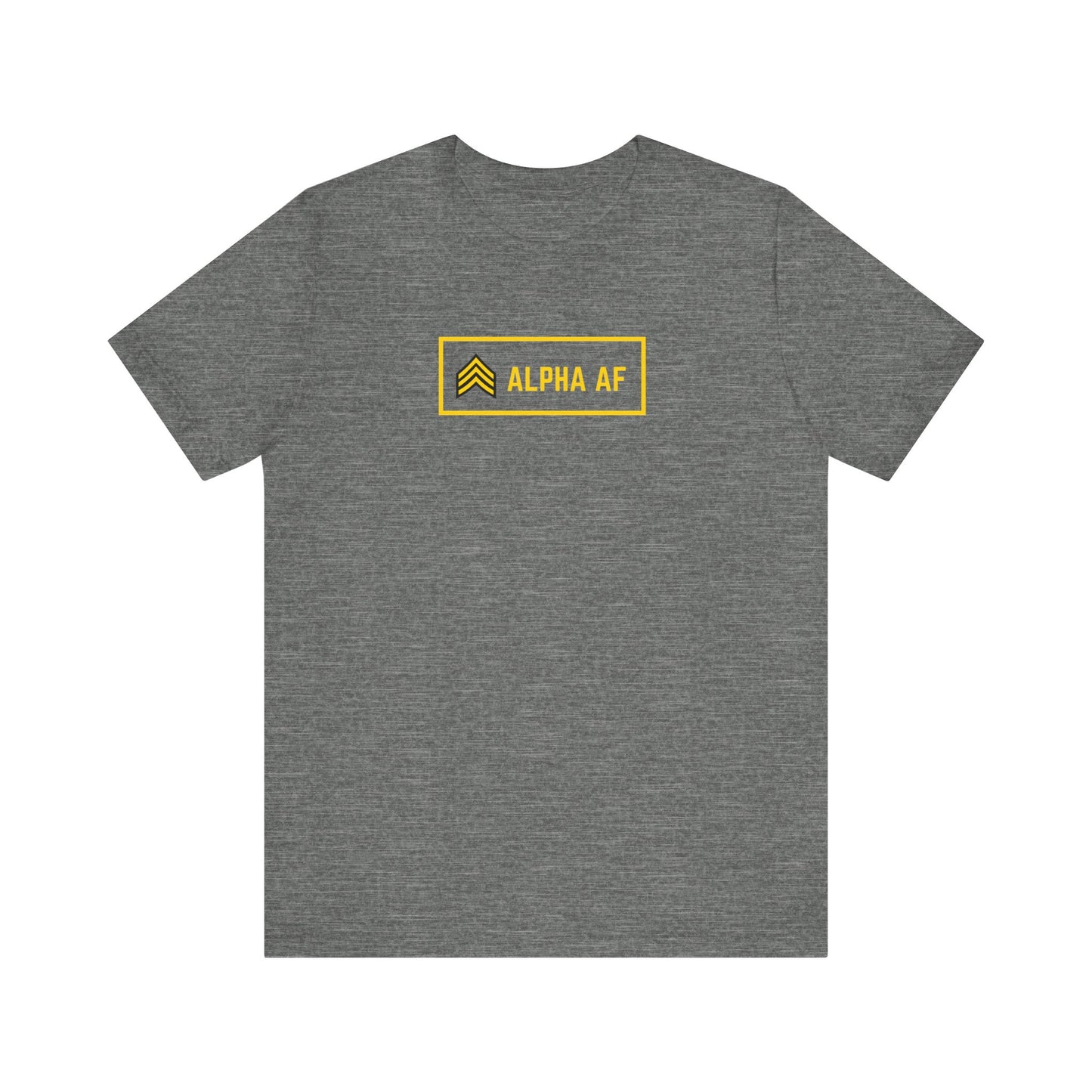 Alpha AF Military Shirt - Unisex Jersey Short Sleeve Tee