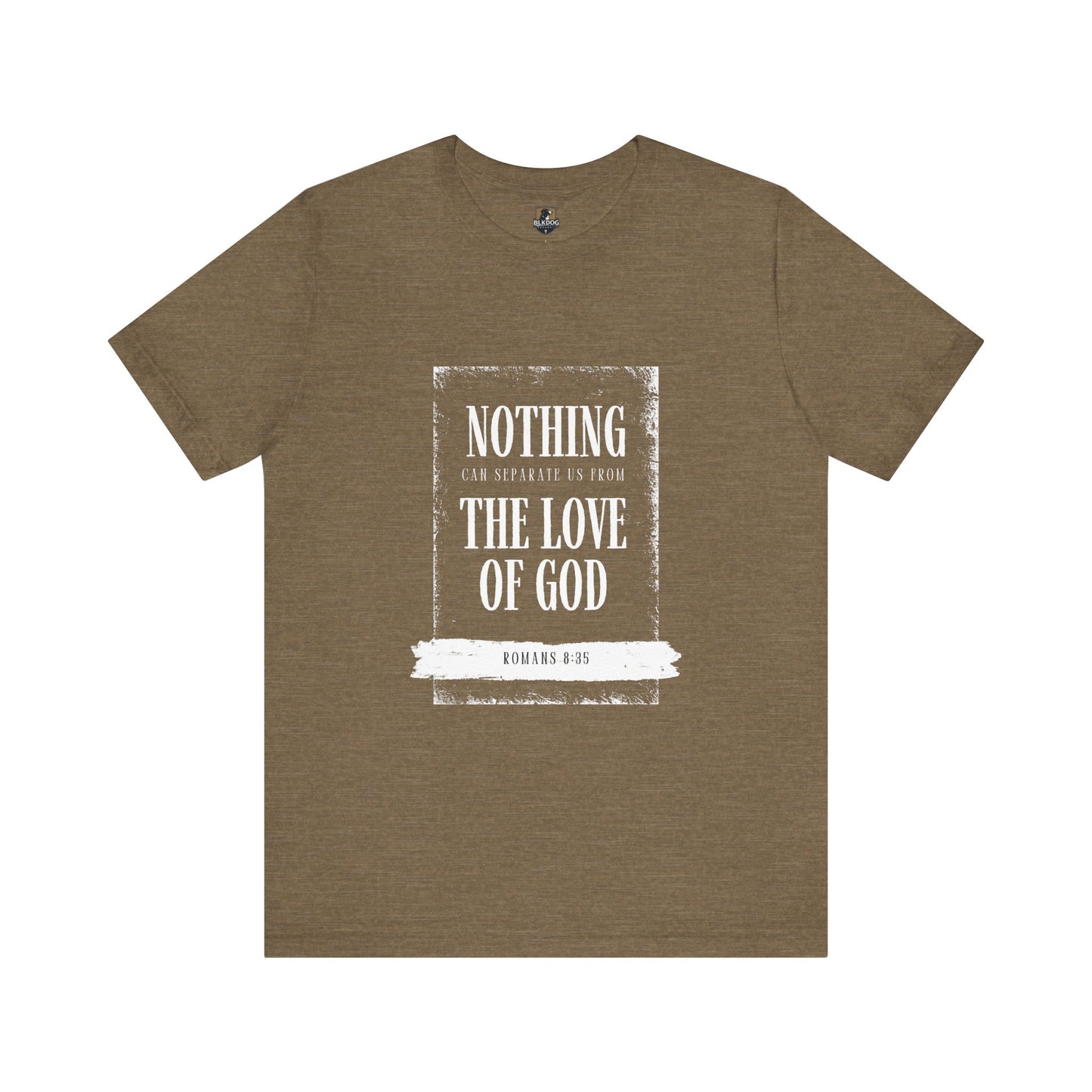 Christian Faith Unisex Jersey Tee, God's Love Tee Shirt, Religious Short Sleeve Top, Inspirational T-Shirt, Spiritual Gift Apparel