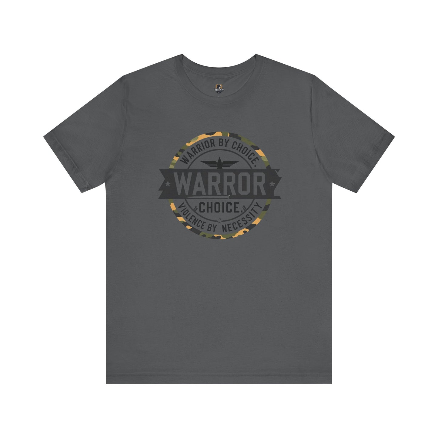Warrior By Choice Unisex Tee | Empowerment Shirt for Fighters, Casual Wear, Gift for Martial Arts Lovers, Graphic Tee, Everyday Comfort