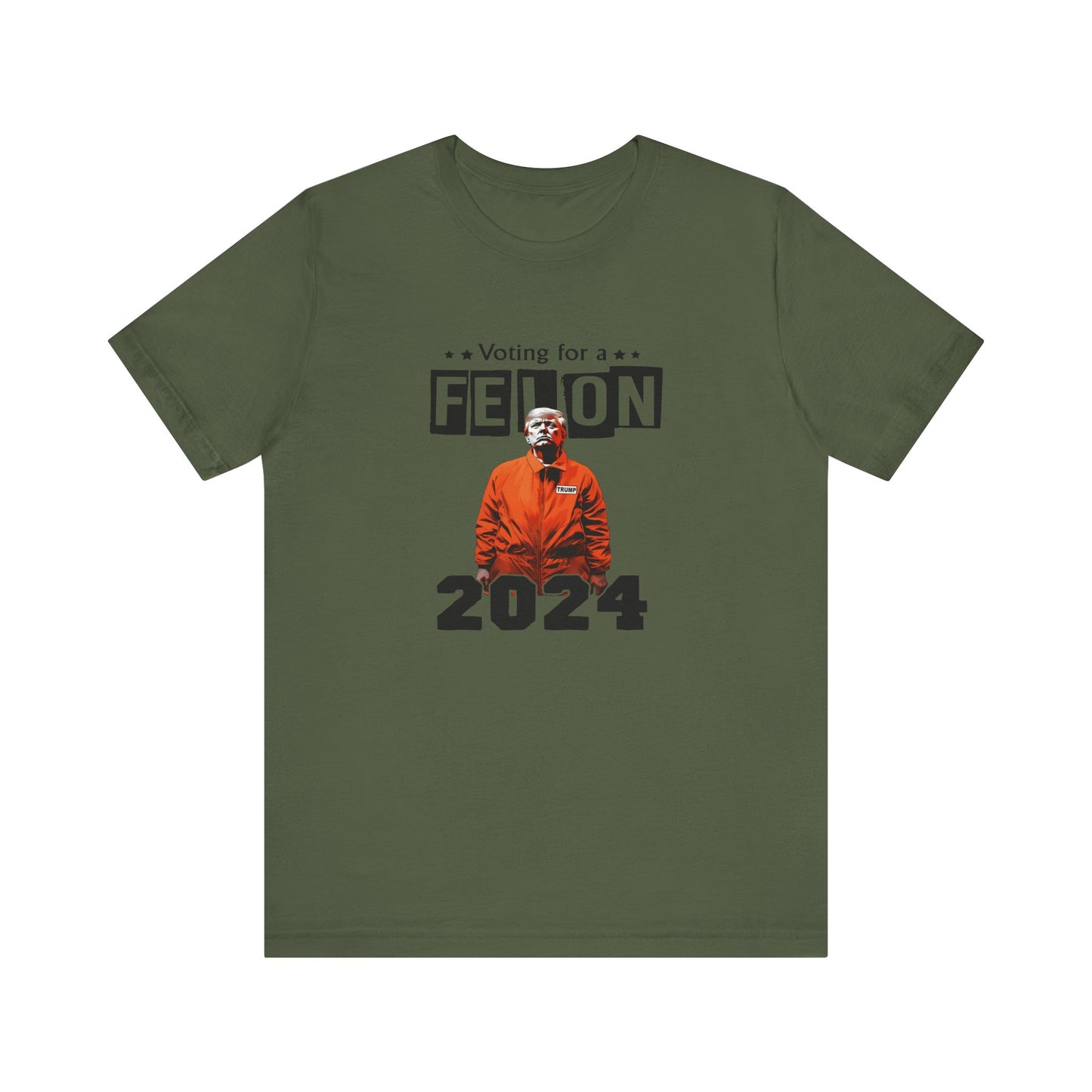 Trump - Orange Jumpsuit - Trump24 - Unisex Jersey Short Sleeve Tee