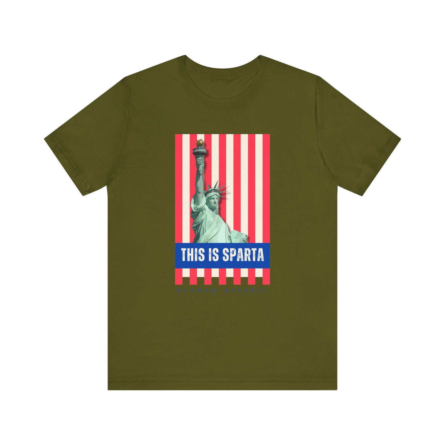 Sparta Statue Tee, Men Women Shirt Gift, NY Lady Liberty Top, American Pride Tshirt, Ancient Greece Warrior Clothing