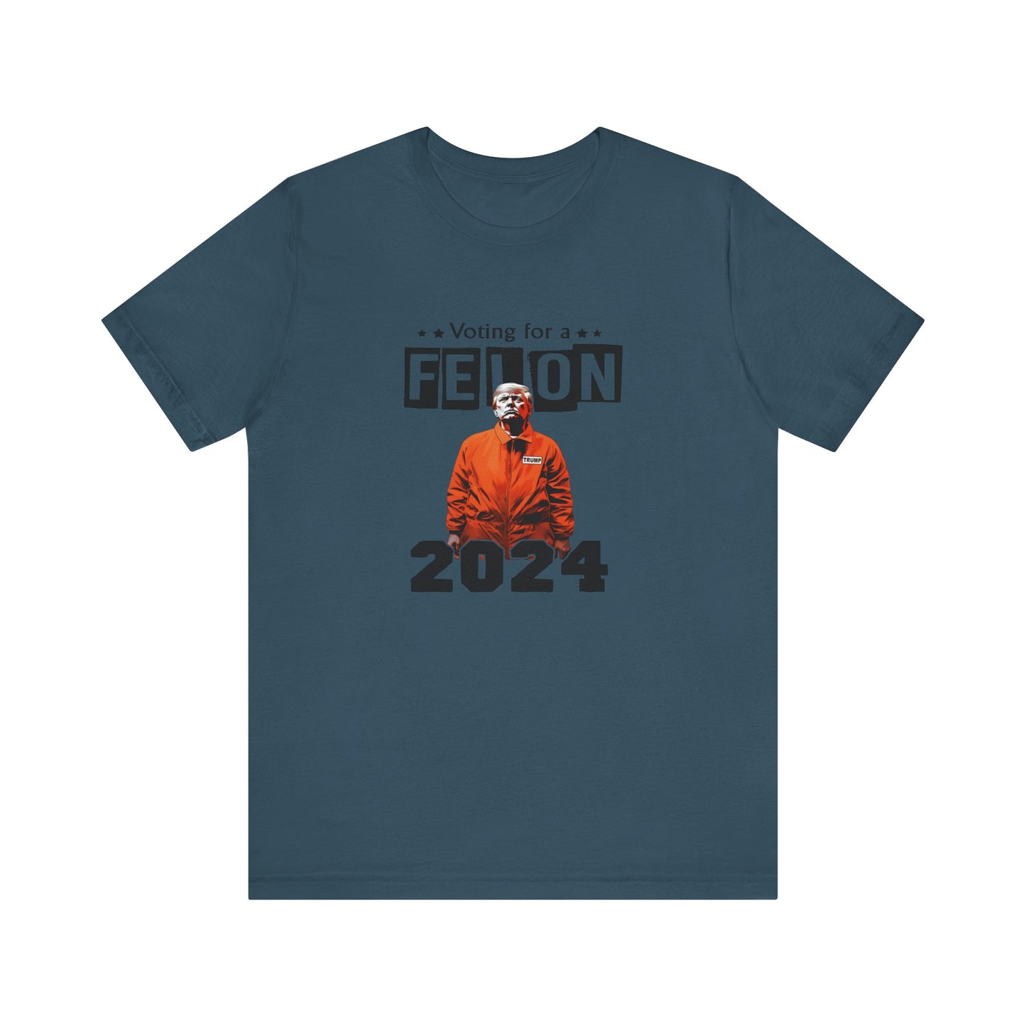 Trump - Orange Jumpsuit - Trump24 - Unisex Jersey Short Sleeve Tee