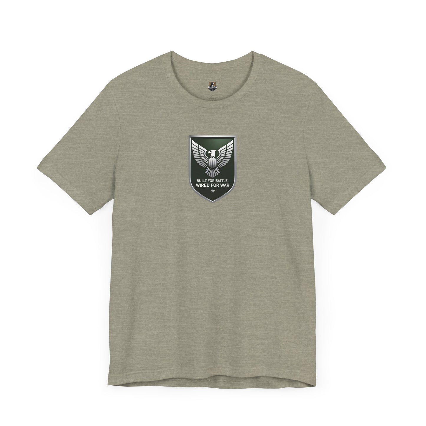 Unisex Military-Themed Tee with Eagle Design, Casual Shirt, Graphic Top, Gift for Veterans, Memorial Day Apparel, Everyday Wear