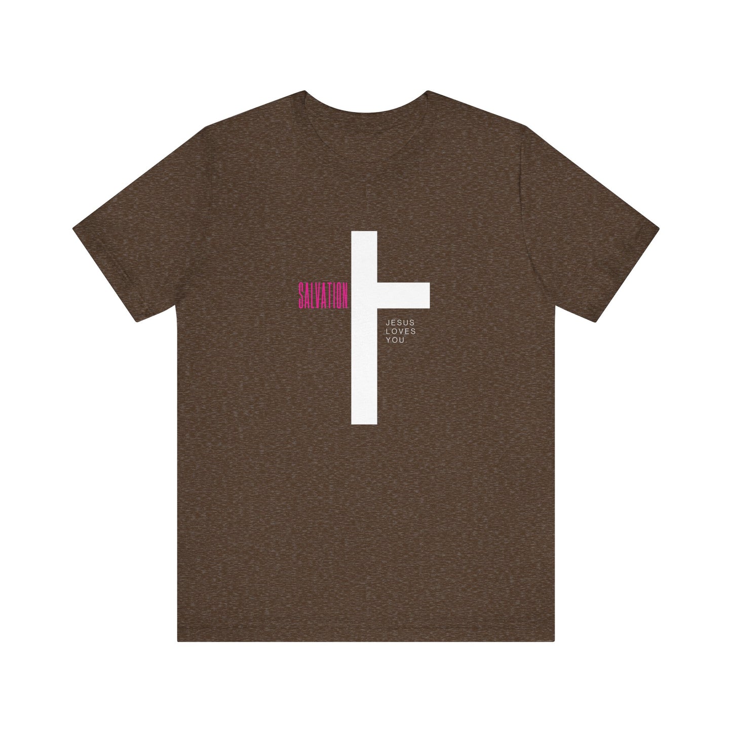 Salvation - Jesus Loves You - Unisex Jersey Short Sleeve Tee