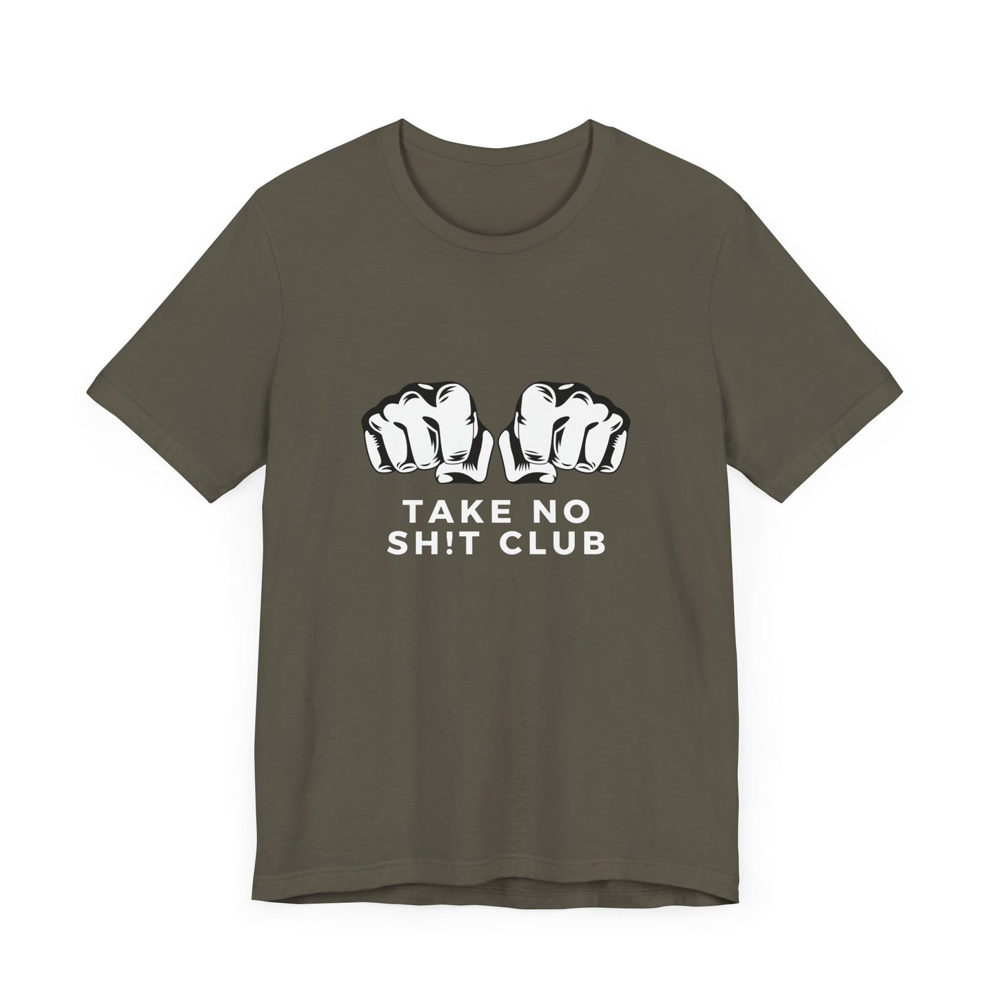 Funny Take No Sh t Club Unisex Tee Shirt, Graphic Tee, Humor Top, Sarcasm Tshirt, Bold Tee, Statement Tee