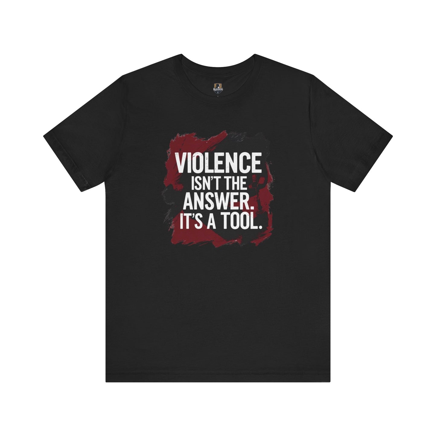 Bold Statement Tee Violence Isn't the Answer, Casual Wear, Gift for Activists, Social Justice Apparel