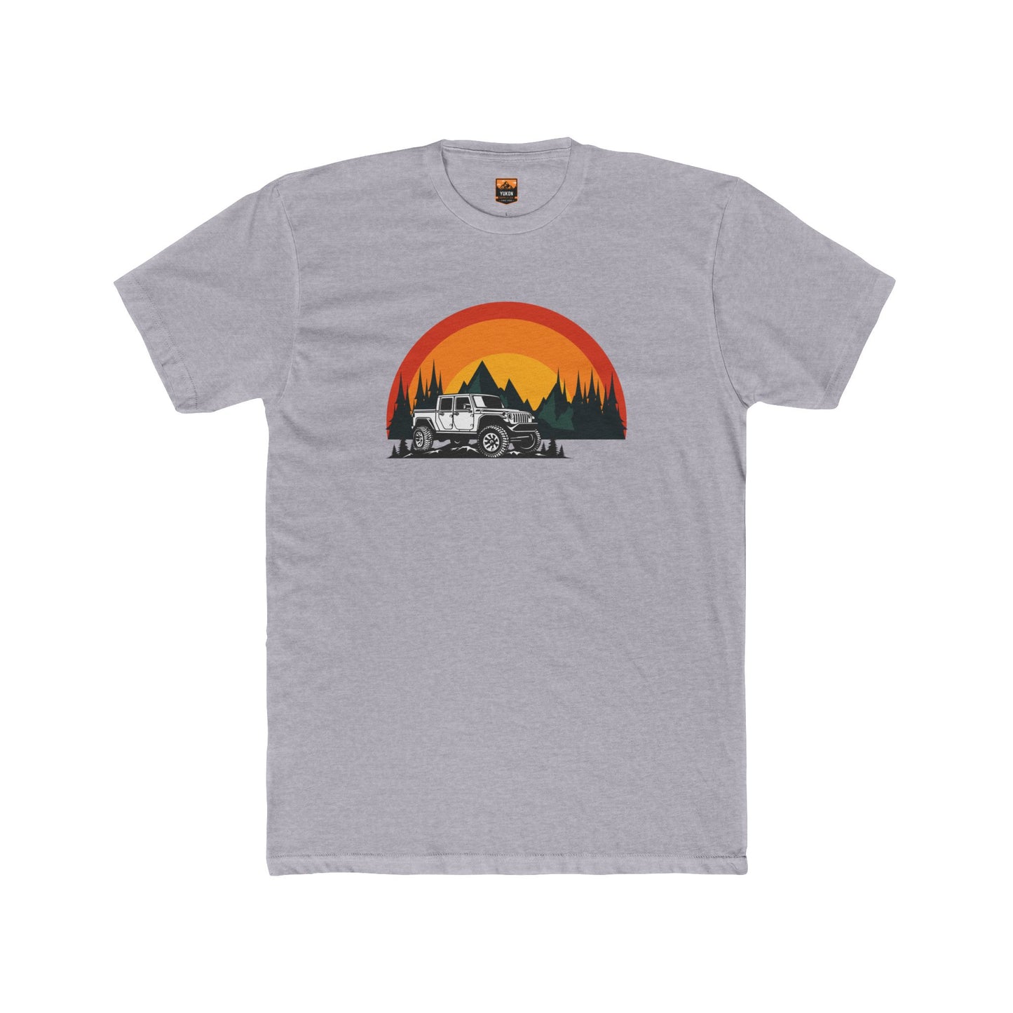 YSC Jeep Gladiator Sunrise - Men's Cotton Crew Tee