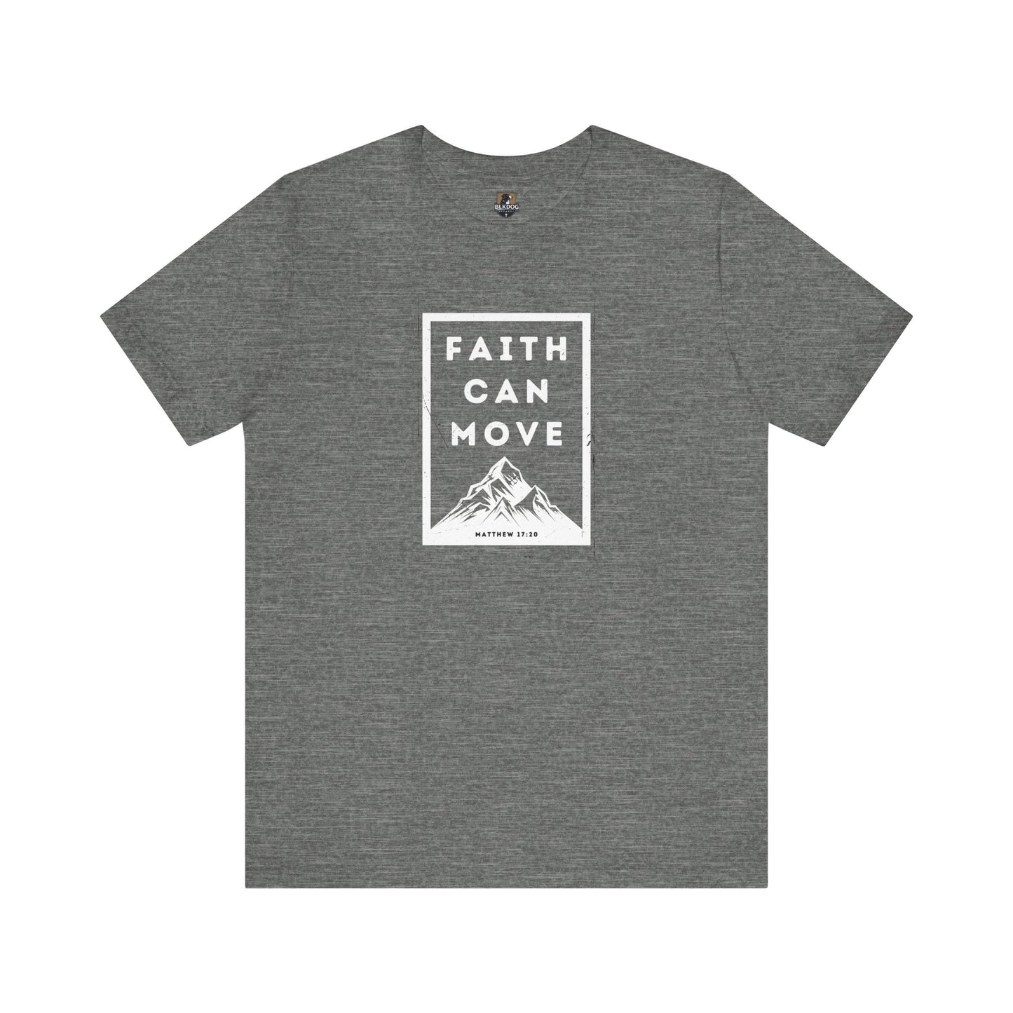 Faith Can Move Mountains T-Shirt, Christian Shirt, Inspirational Tee, Religious Gift, Unisex Graphic Top