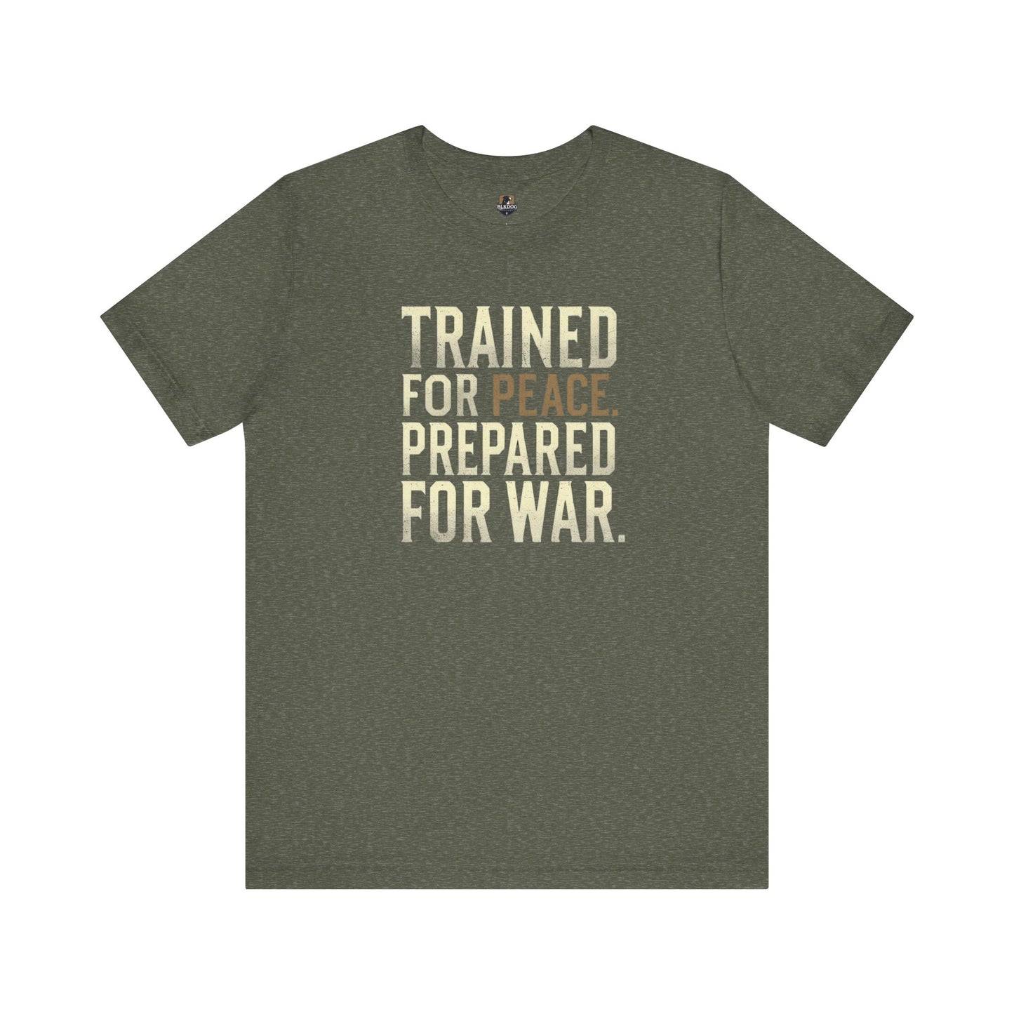 Peace and War Statement Tee - Unisex Jersey Short Sleeve Shirt, Gift for Activists, Casual Wear, Motivational Apparel, Thought-Provoking Tee
