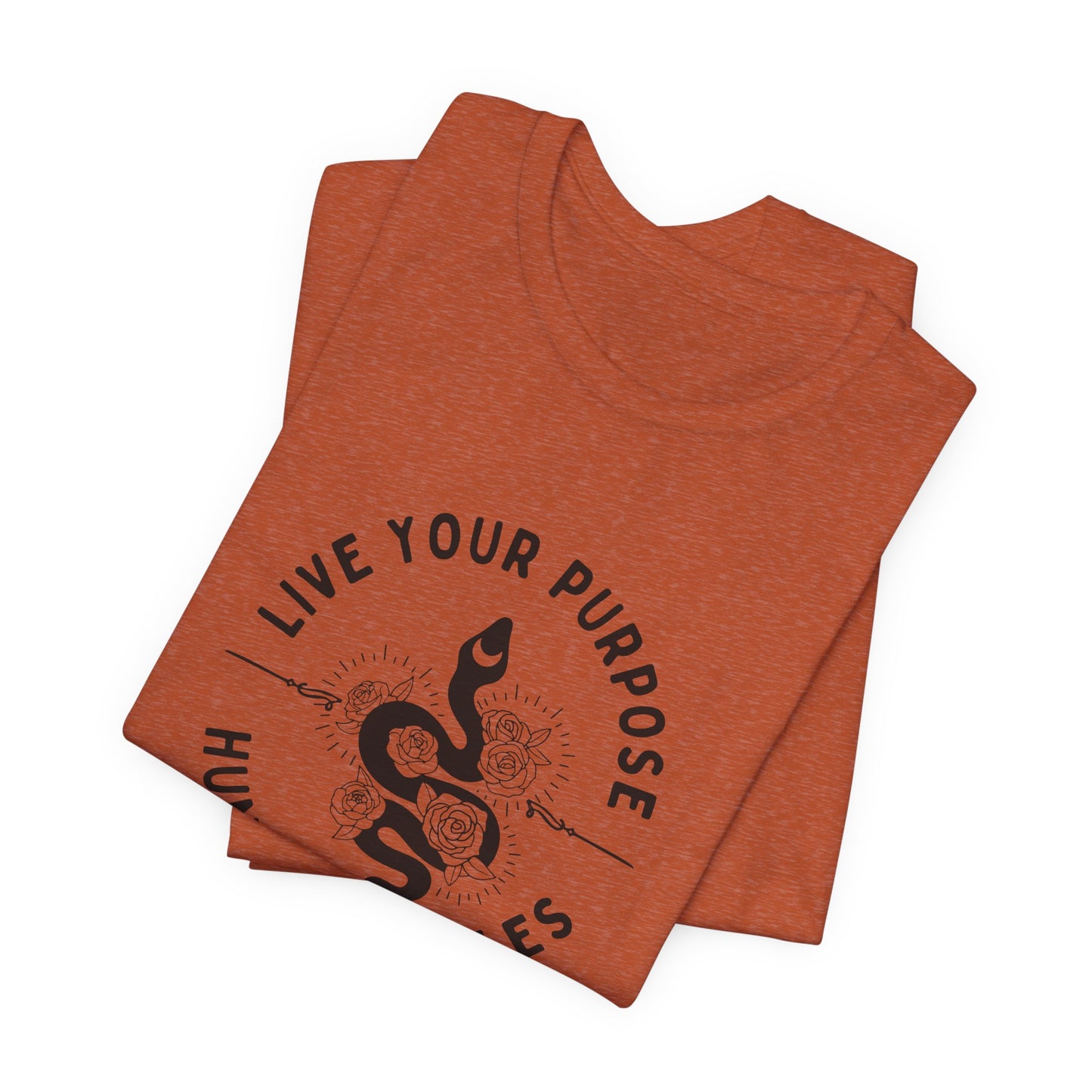 Live Your Purpose - Hunt Pedophiles T-Shirt, Inspirational Tee, Anti-Abuse Top, Activist Shirt, Motivational Clothing