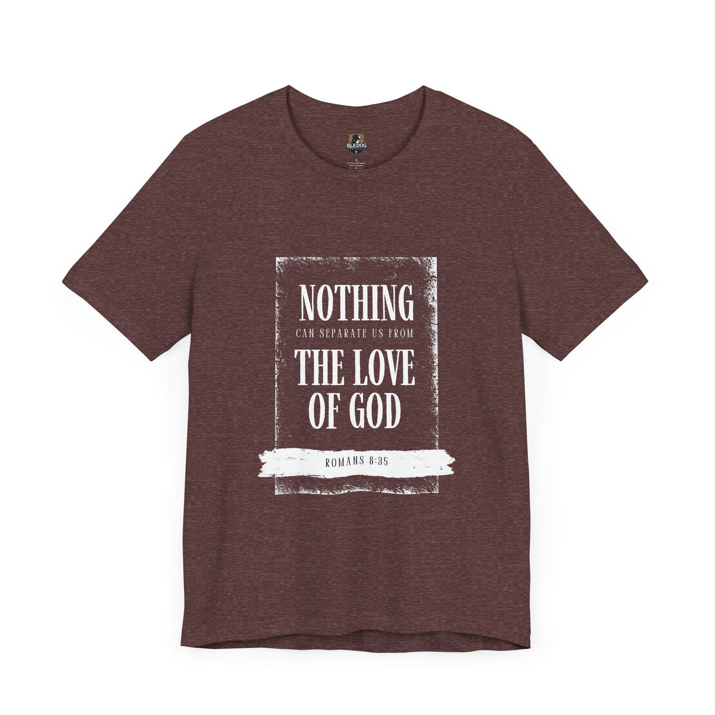 Christian Faith Unisex Jersey Tee, God's Love Tee Shirt, Religious Short Sleeve Top, Inspirational T-Shirt, Spiritual Gift Apparel