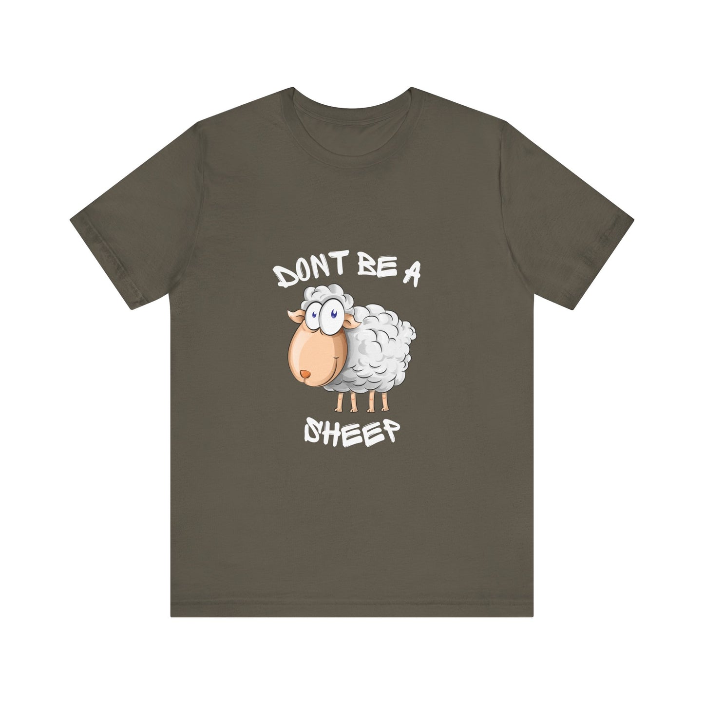 Dont Be a Sheep - Unisex Jersey Short Sleeve Tee