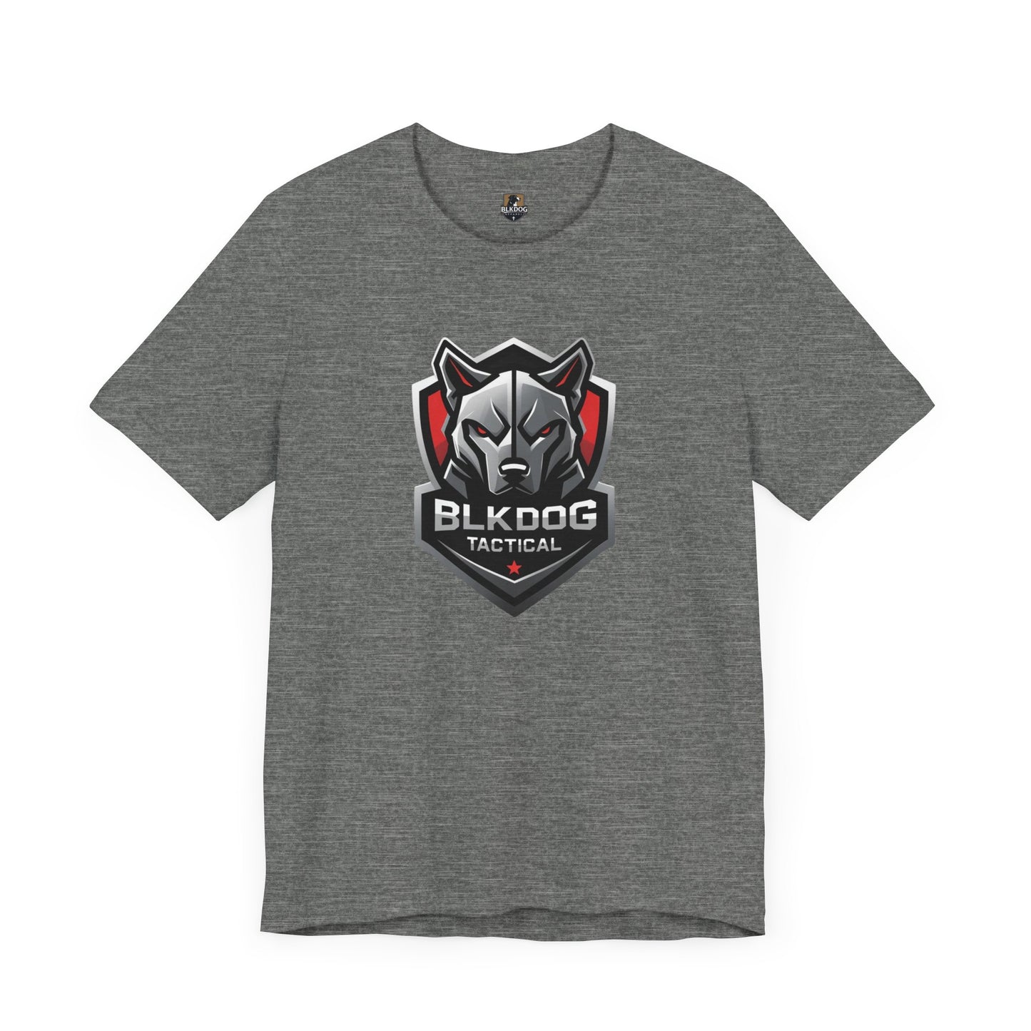 BLKDOG Tactical Unisex Tee - Casual Wear, Sports Apparel, Gift for Him/Her, Gamer T-Shirt, Everyday Comfort