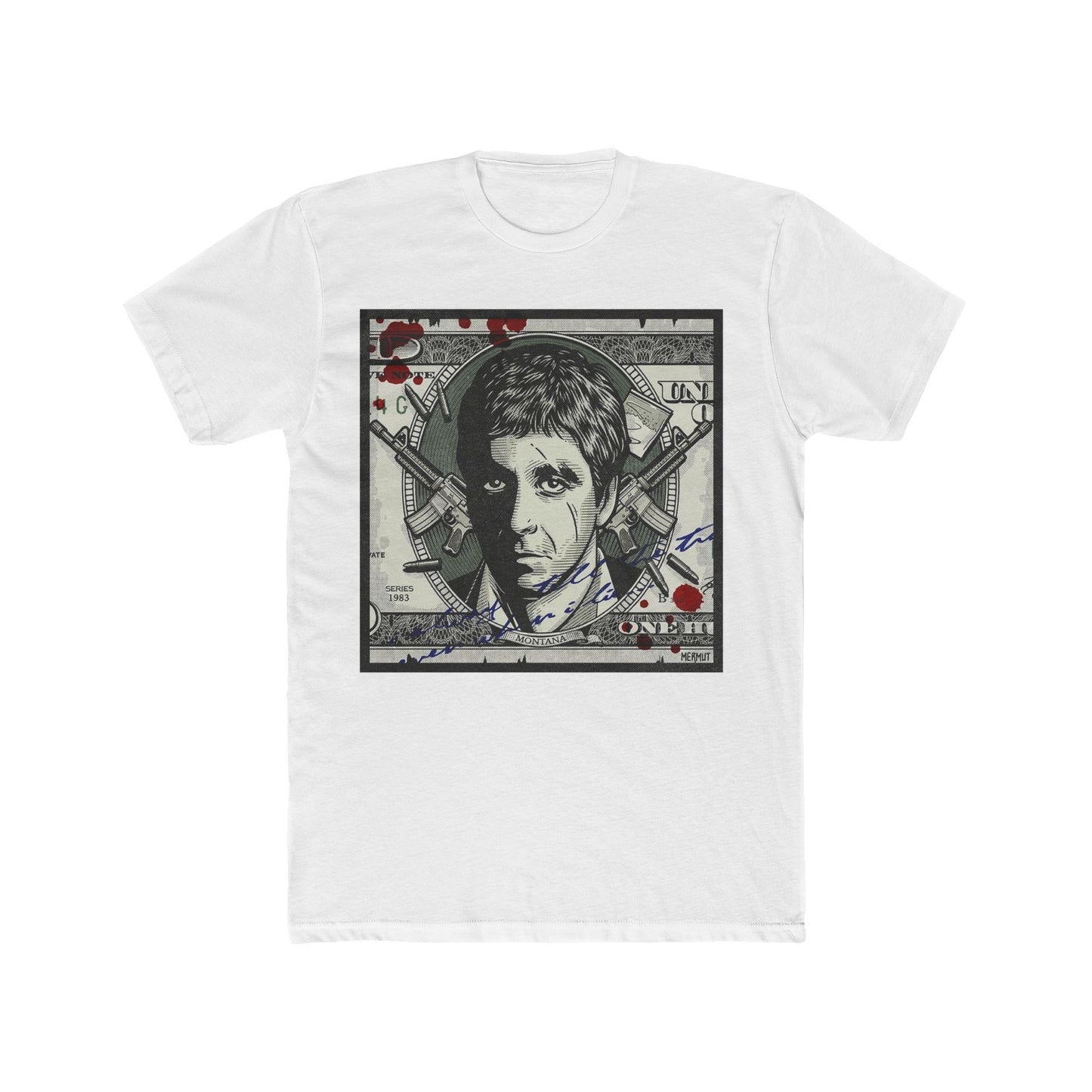 Scarface Tshirt Dolla - Cotton Crew Tee