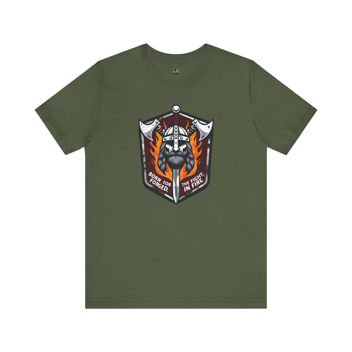 Warrior Spirit Short Sleeve Tee | Born to Fight, Unisex Graphic T-Shirt, Gift for Gamers, Casual Wear, Motivational Tee, Birthday Present
