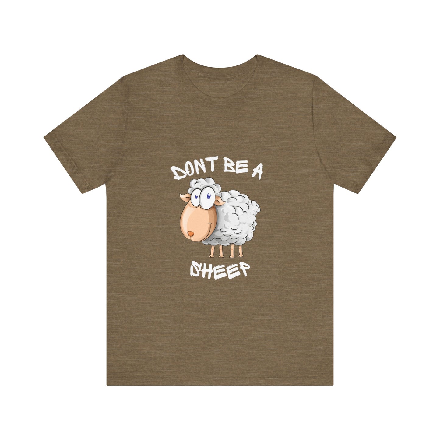 Dont Be a Sheep - Unisex Jersey Short Sleeve Tee