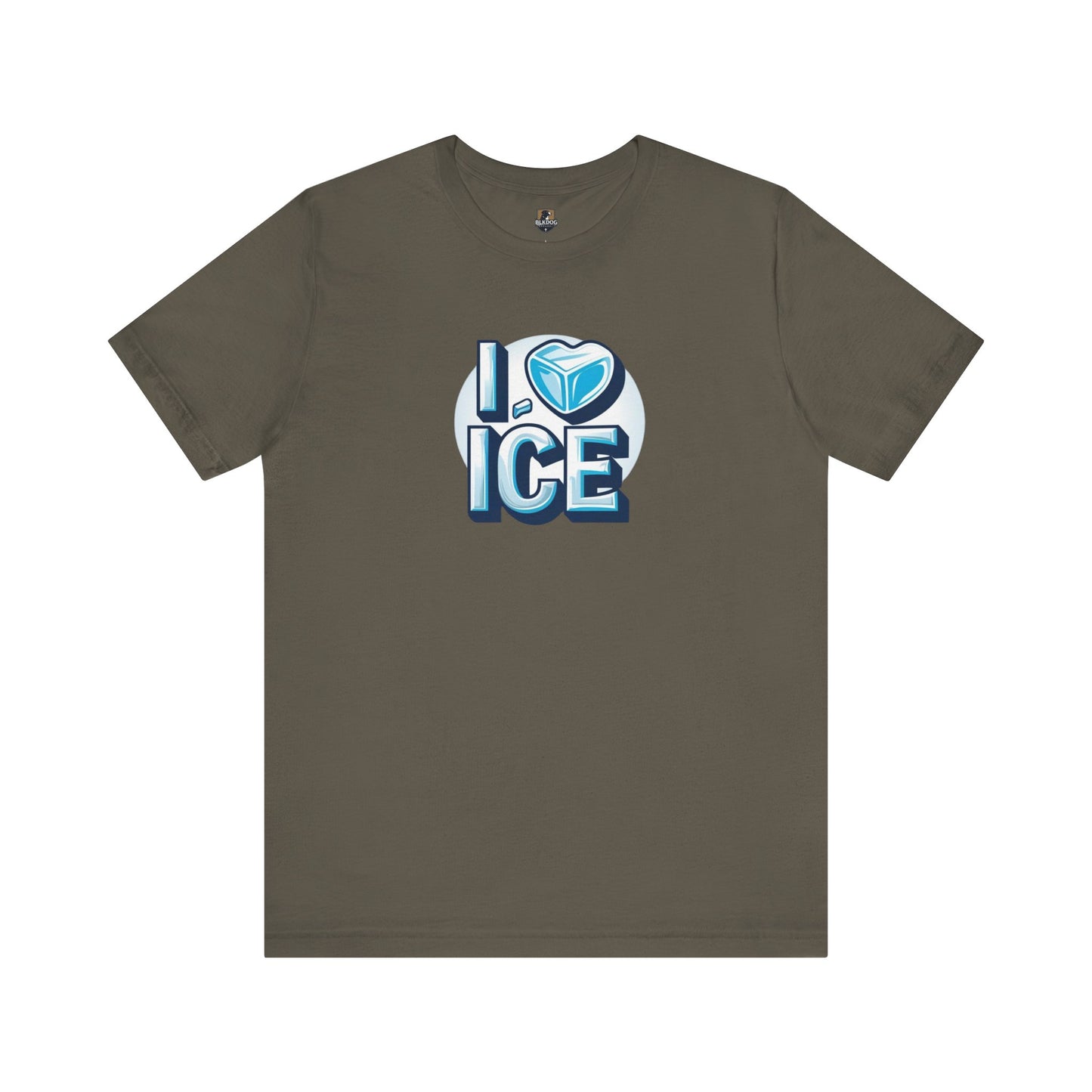 I Love Ice Unisex Short Sleeve Tee, Cute T-Shirt for Ice Cream Lovers, Summer Fashion, Gift for Friends, Ice Cream Party Attire