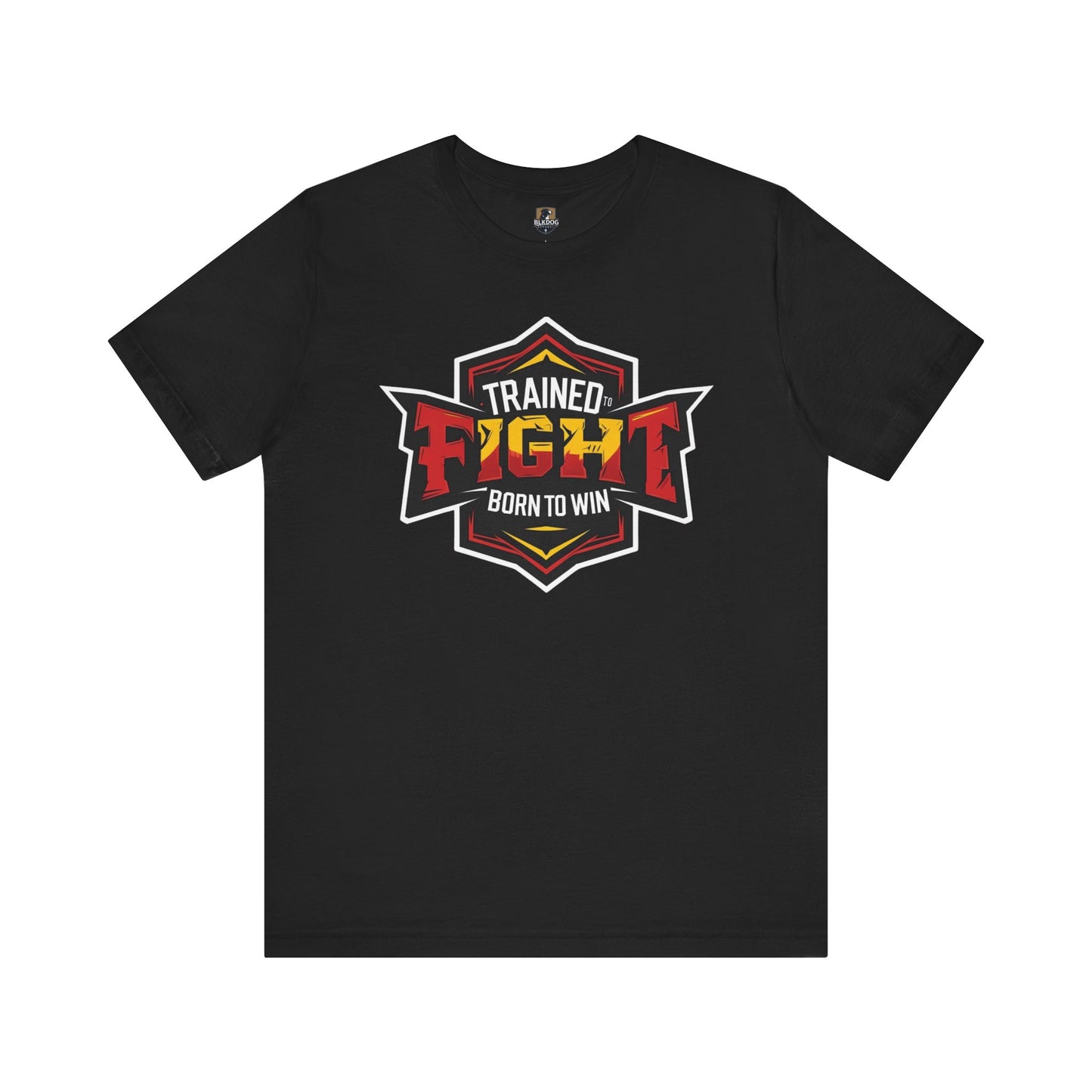 Trained to Fight...Born to Win Unisex Jersey Tee, Fitness Gift, Athletic Apparel, Training Top, Sportswear