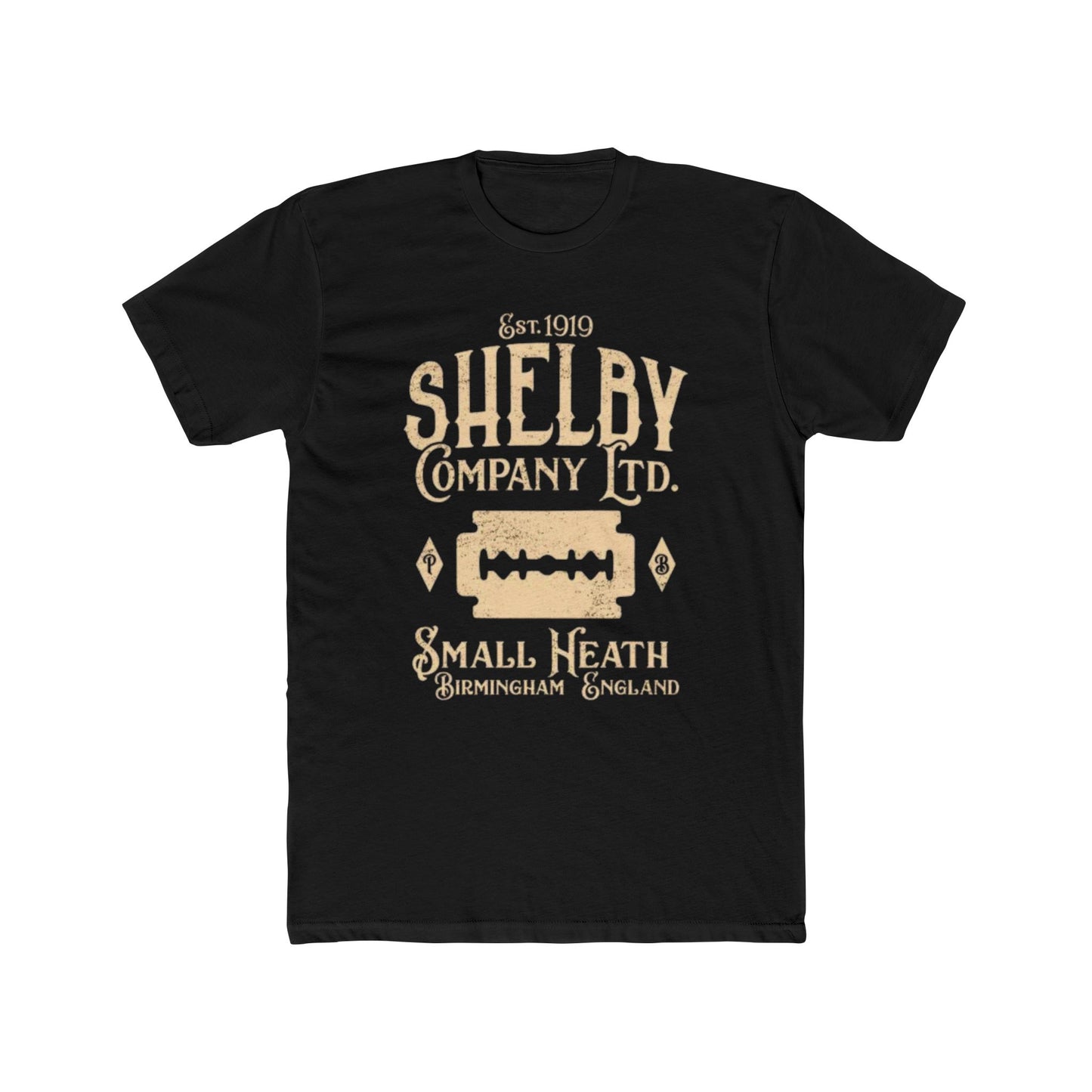 Peaky Blinders T-Shirt - Shelby Company LTD Logo - Men's Cotton Crew Tee