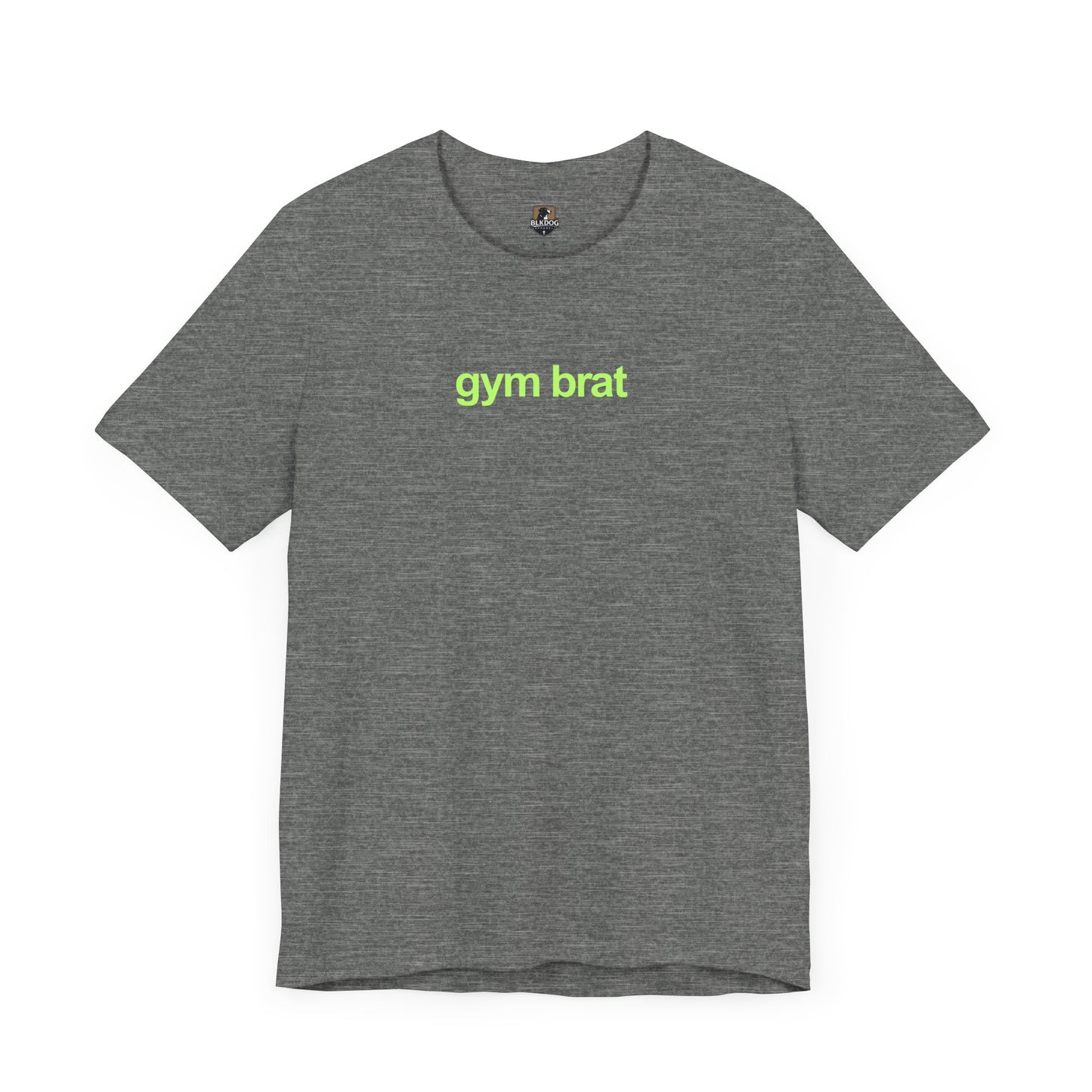 Unisex Jersey Tee - Gym Brat, Workout Top, Fitness Apparel, Sports Tee, Cute Graphic Shirt, Activewear for Gym Lovers