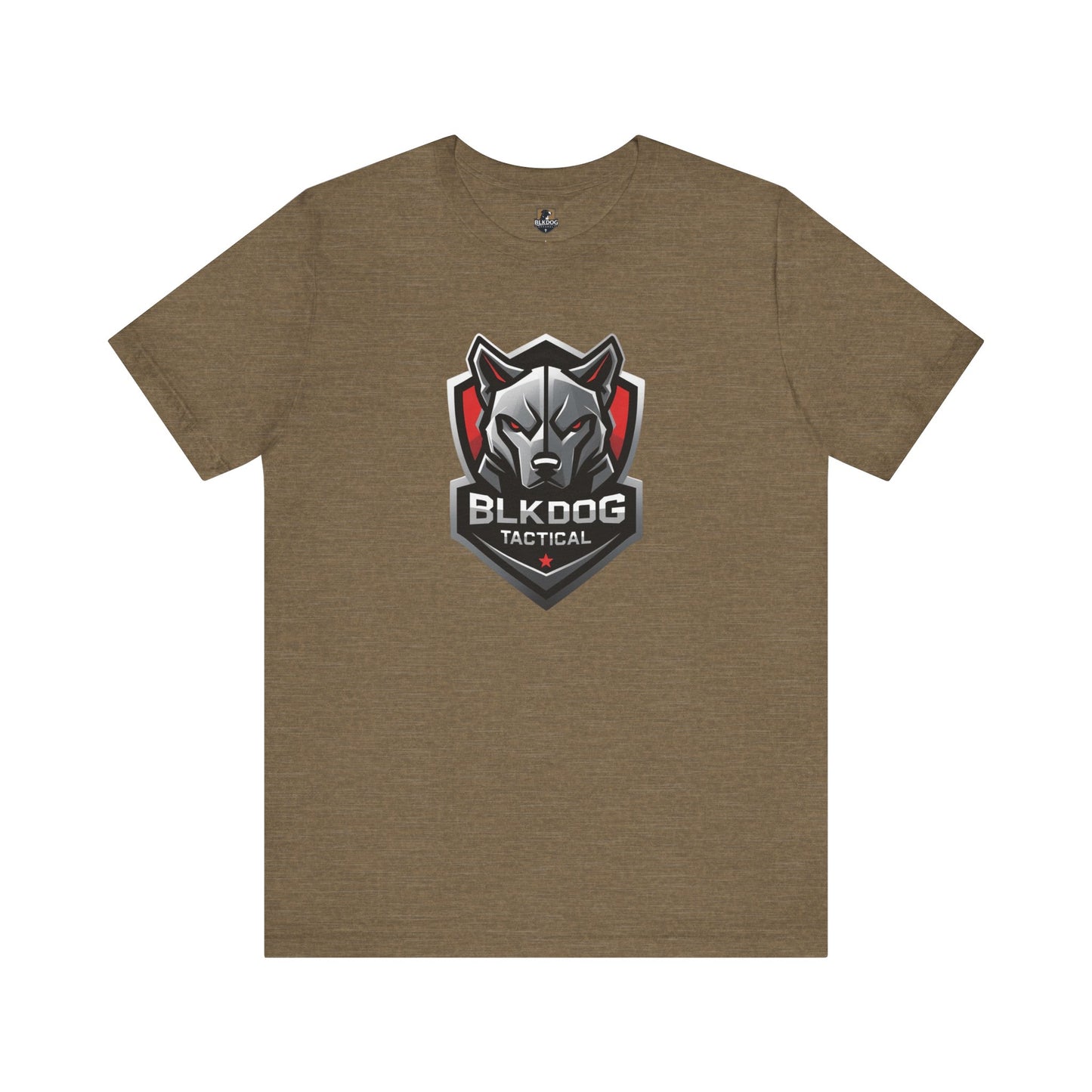 BLKDOG Tactical Unisex Tee - Casual Wear, Sports Apparel, Gift for Him/Her, Gamer T-Shirt, Everyday Comfort
