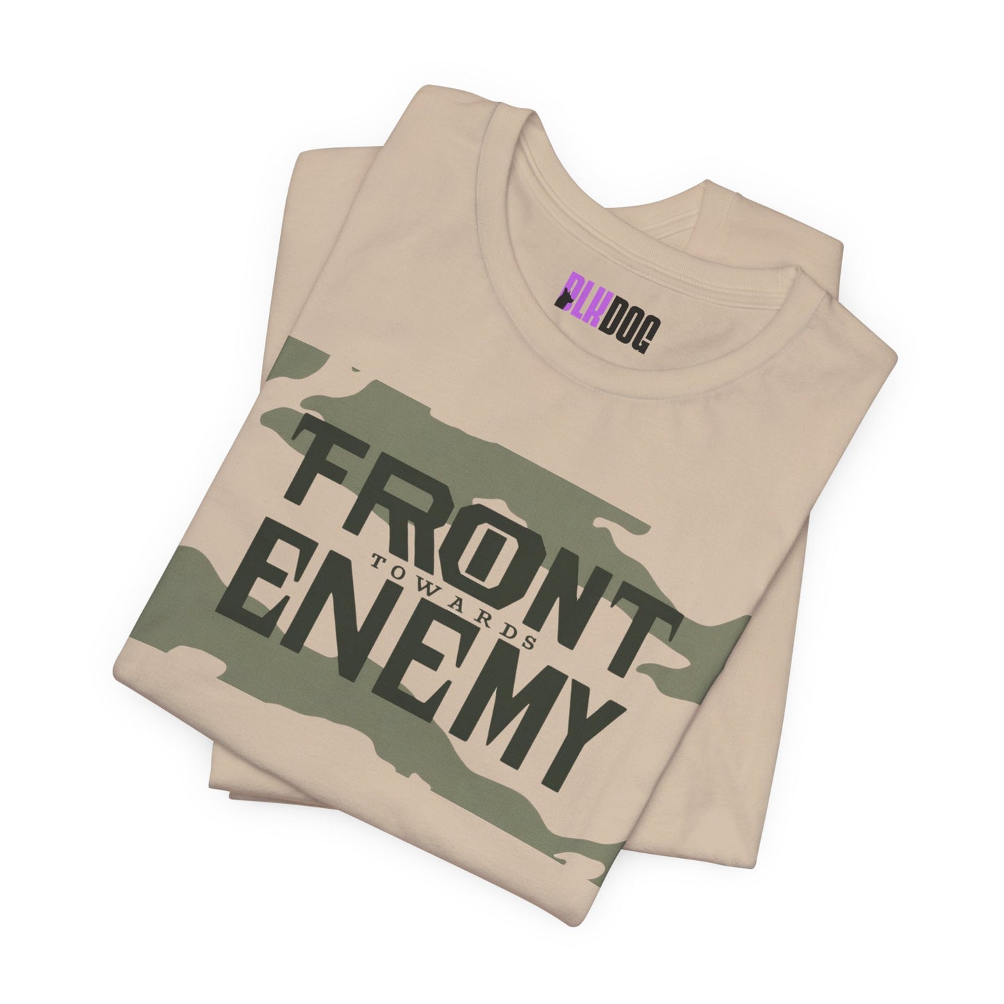 Front Towards Enemy Unisex Tee, Graphic T-Shirt, Army Gift, Military Apparel, Casual Top, Vintage Style Shirt