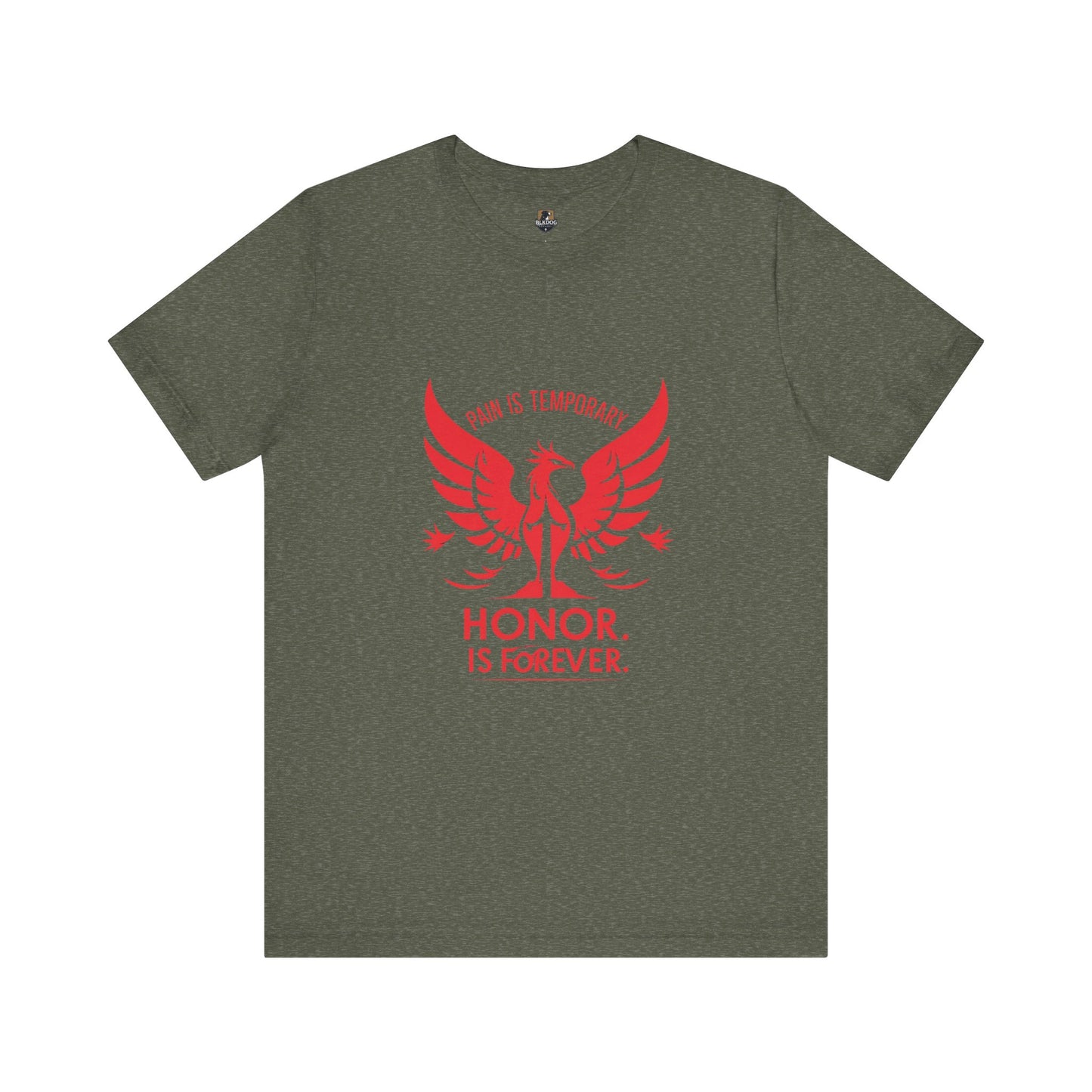 Honor is Never Forgotten Short Sleeve Tee, Unisex Casual Tee, Memorial Shirt, Gift for Veteran, Everyday Wear, Tribute Apparel