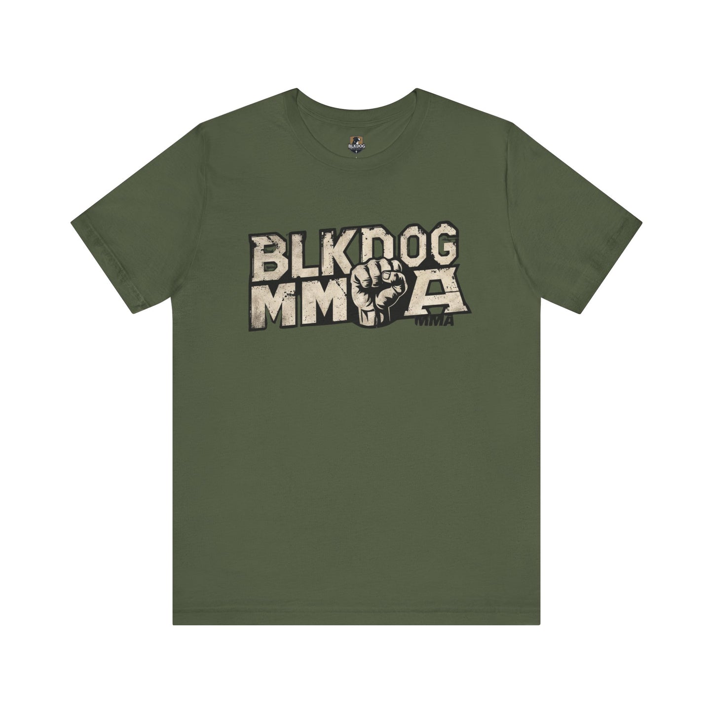 BLKDOG MMA Unisex Jersey Short Sleeve Tee - Comfortable & Stylish Martial Arts Apparel