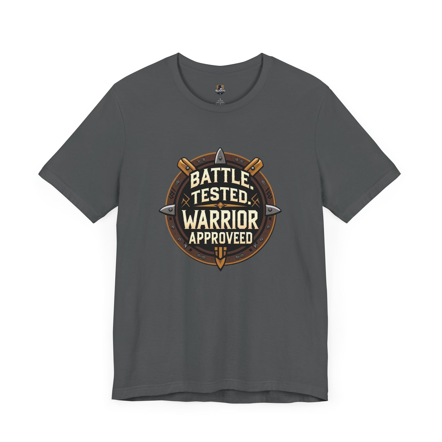 Battle Tested Warrior Approved Tee, Unisex T-Shirt, Gift for Warriors, Motivational Shirt, Fitness Apparel, Casual Wear