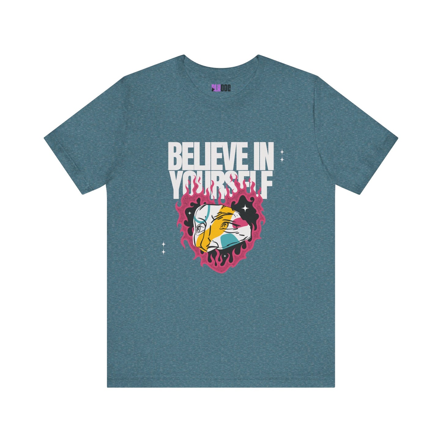Believe in yourself T-Shirt, Inspirational tee, Motivational shirt, Empowering top, Positive vibes apparel, Self-confidence clothing
