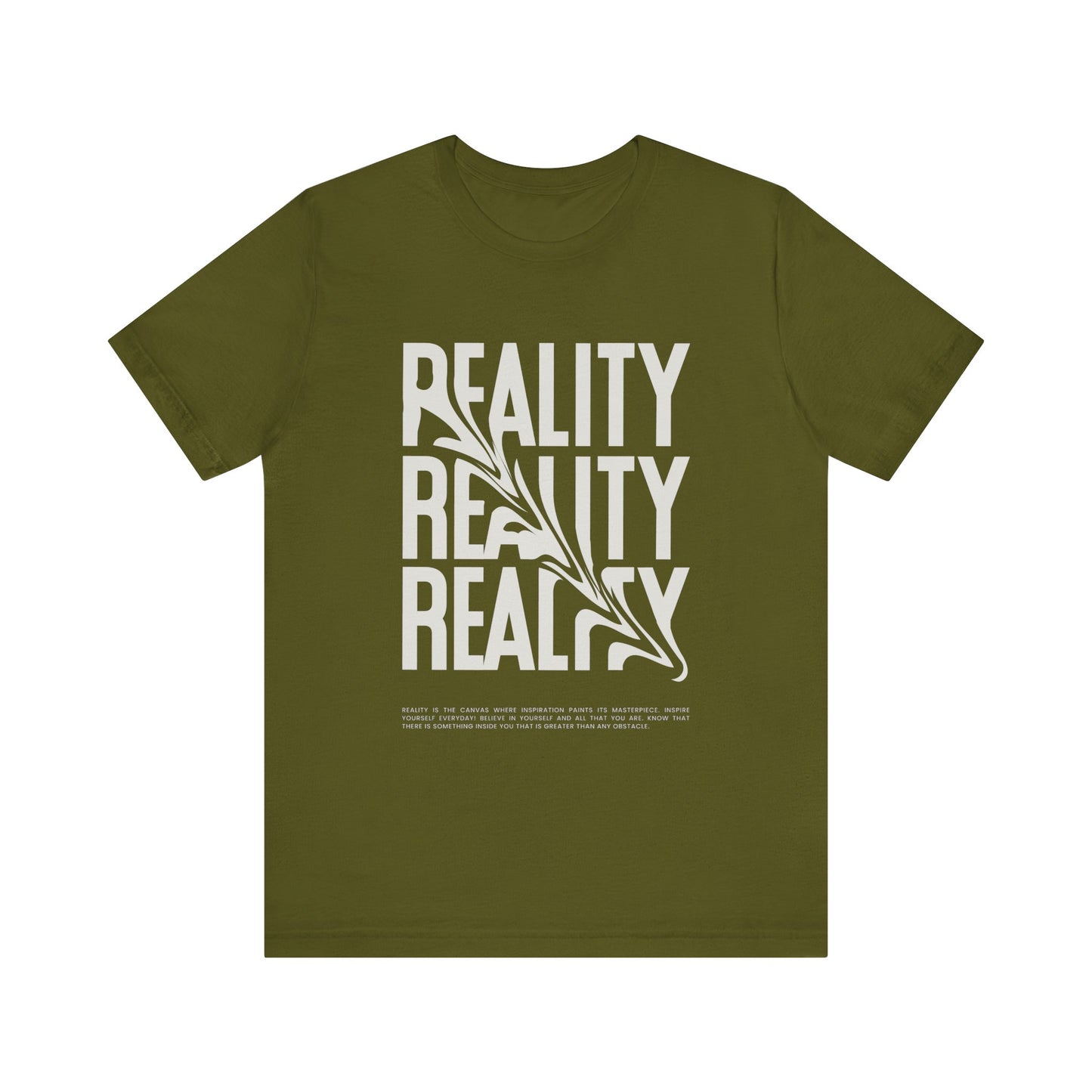 Skewed Reality Unisex Tee, Graphic T-Shirt, Abstract Design, Black and White Shirt, Unique Gift