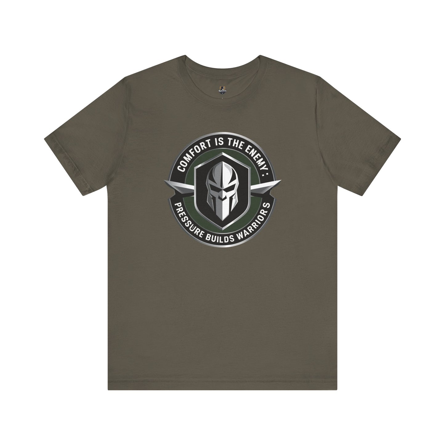 Motivational Unisex Tee - Comfort is the Enemy, Fitness Shirt, Workout Top, Gym Wear, Inspirational Clothing