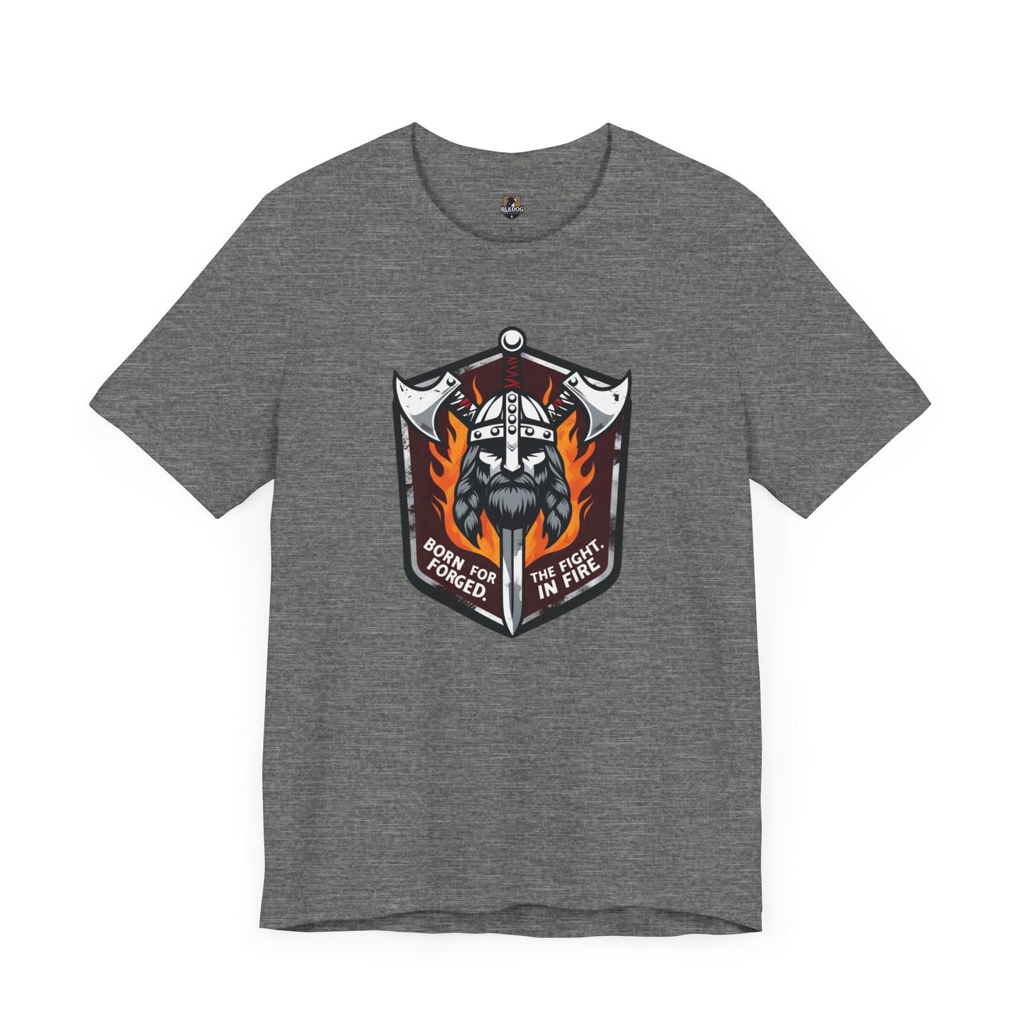 Warrior Spirit Short Sleeve Tee | Born to Fight, Unisex Graphic T-Shirt, Gift for Gamers, Casual Wear, Motivational Tee, Birthday Present