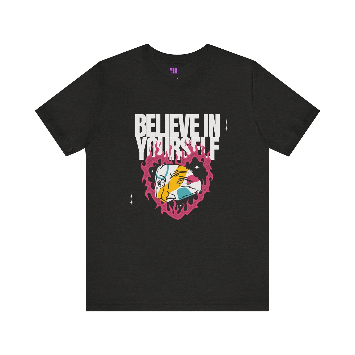 Believe in yourself T-Shirt, Inspirational tee, Motivational shirt, Empowering top, Positive vibes apparel, Self-confidence clothing