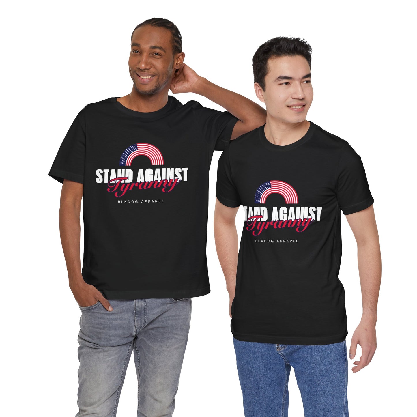Stand Against Tyranny - Unisex Jersey Short Sleeve Tee